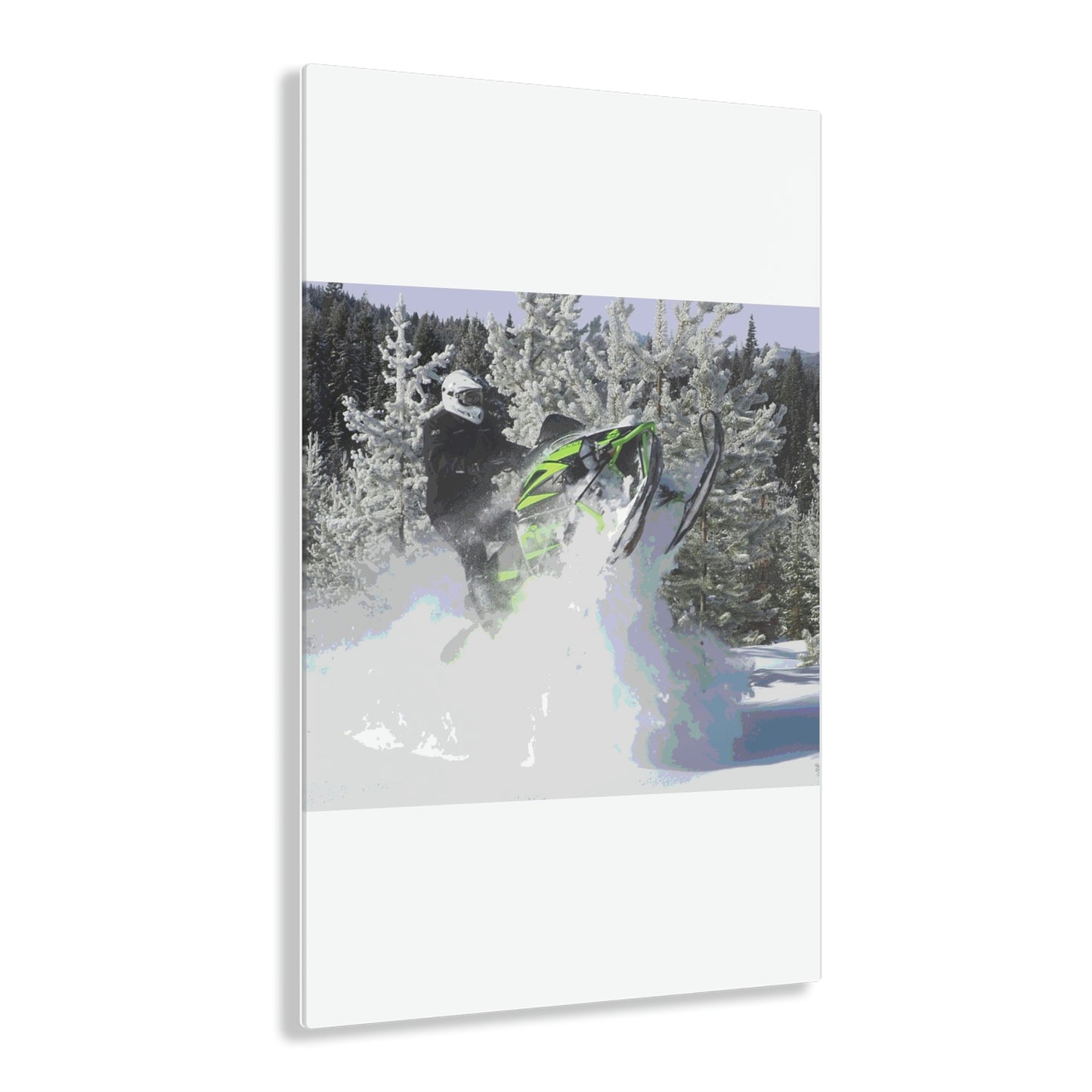 Acrylic Prints ... "No Time 'Like-Air-Time' ..." ... A True Master At His Craft ... December 2022, Rhett Creek, Idaho ... Original Works ...