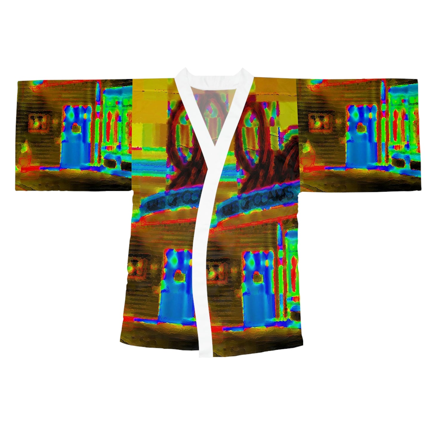 Long Sleeve Kimono Robe ...  In-A-Hurry & Stressed? ... Remember: Keep "Clam" ... Clam_Happy ...  'Ivars: Seattle Waterfront' ... Personal Archives ... Original Works ...