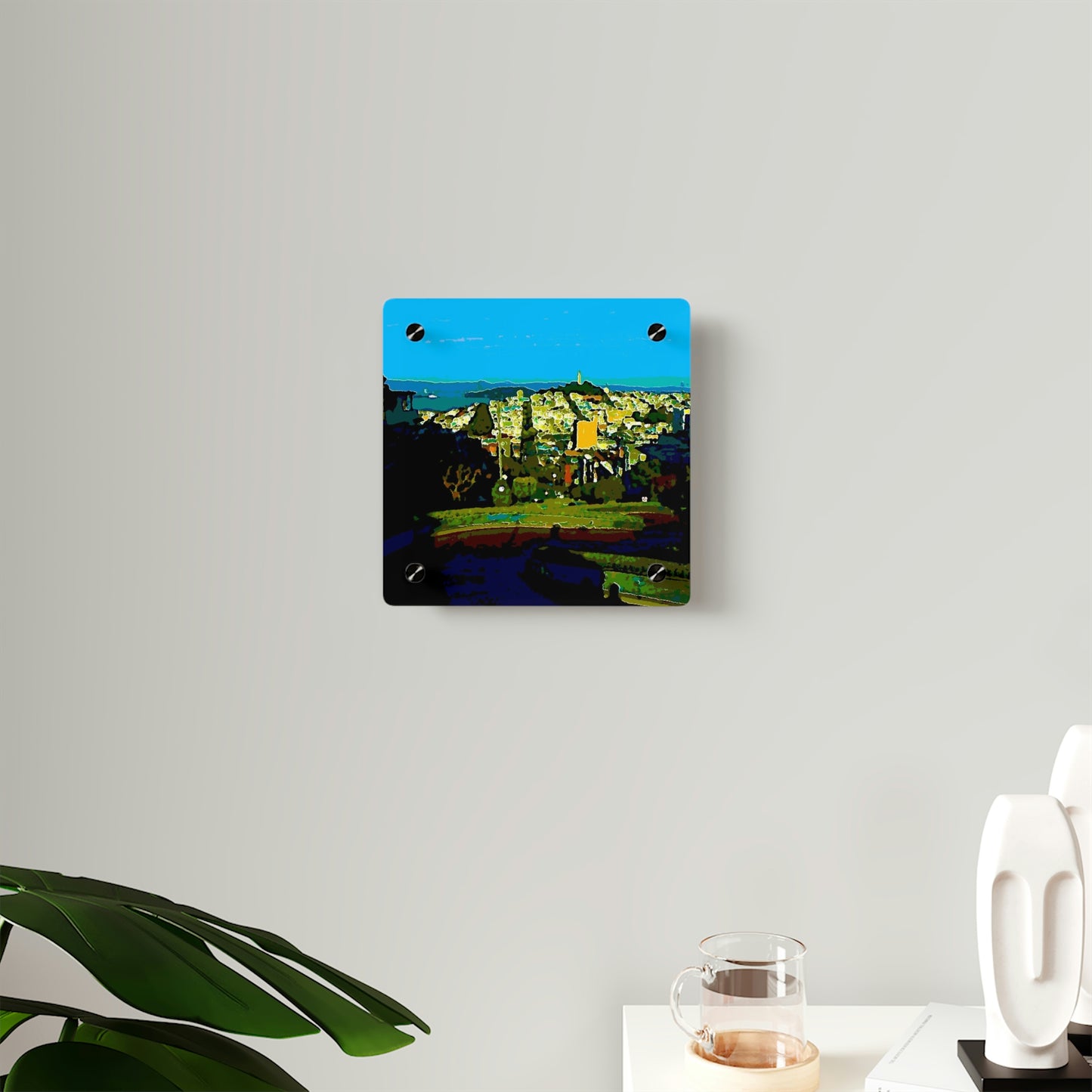 Acrylic Wall Art Panels ... "Lombard Street San Francisco, CA, USA" ... Family Archives 1970's ... Original Works ...