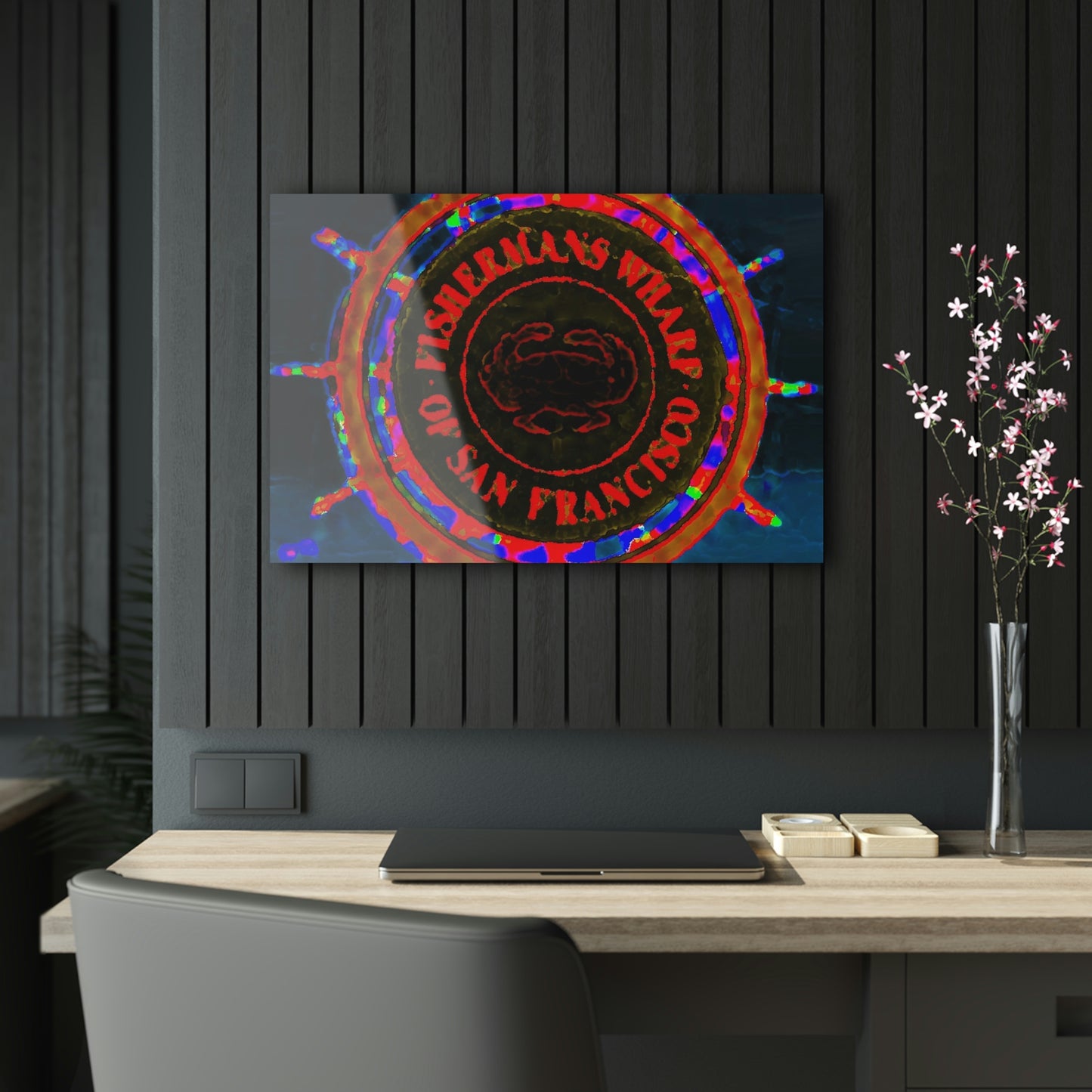Acrylic Prints ... "No.9 Fishermen's Grotto - Fishermen's Wharf, SF, California" ... Family Archives: 1970's ... Original Works ...