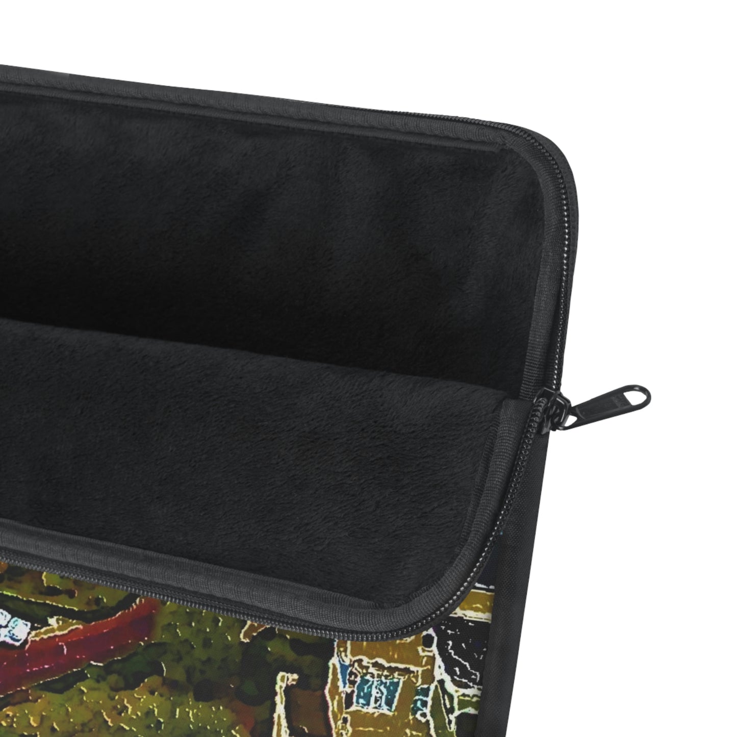 Laptop Sleeve ... A Crazy Street ... 'Eight Winding Curve-Switchbacks' ... "Lombard Street, San Francisco, CA' ... Family Archives: 1970's ... Original Works ...