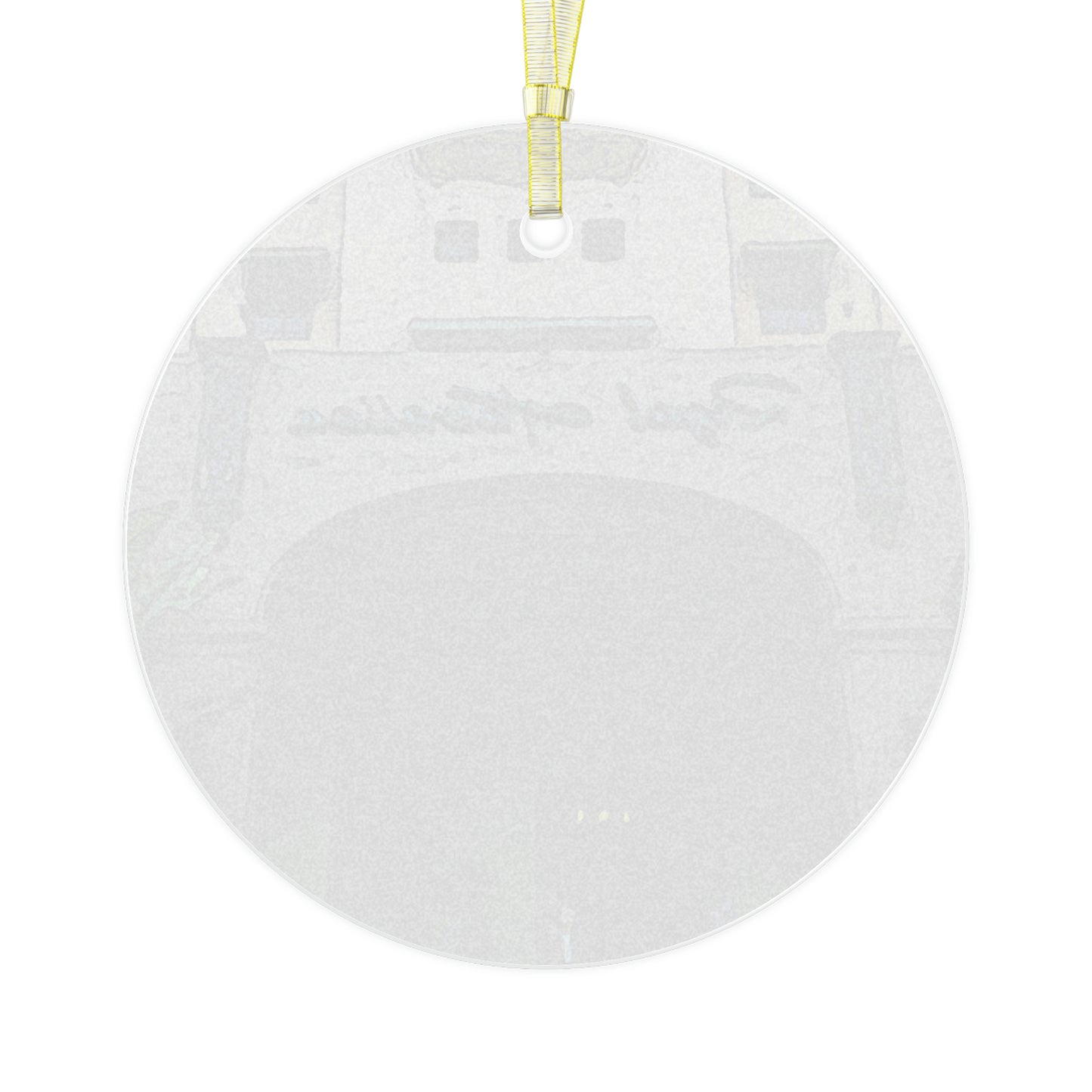 Glass Ornament ... "La Grande Entree" At: 'The Pink Palace' ... The Royal Hawai'ian ... Honolulu, HI ... '27Oct2014' ... Original Works ...