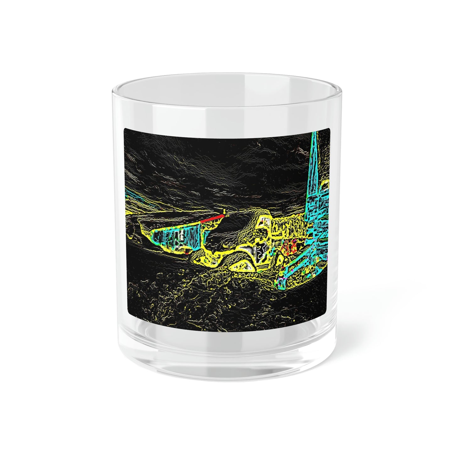 Bar Glass ... "Snow Vehicle In Snow Storm At-Rest" ... Circa 12Mar23 ... Central Idaho ... 18-Hours Rendering Time: Original Works ...