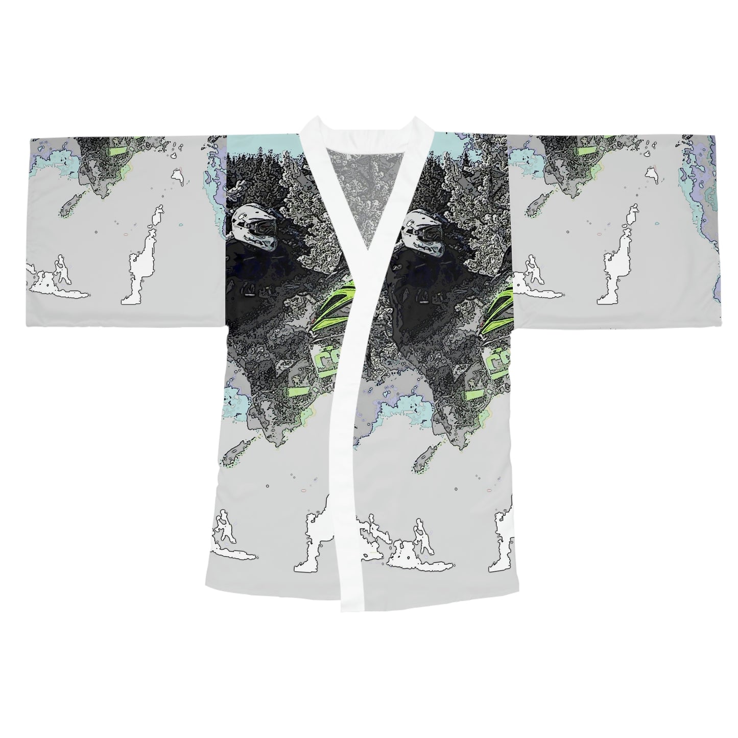 Long Sleeve Kimono Robe ... Come Fly With The Professionals ... CIP-Airways ... 'Getting-Er-Done' ... Original Works ... December 2022 ...