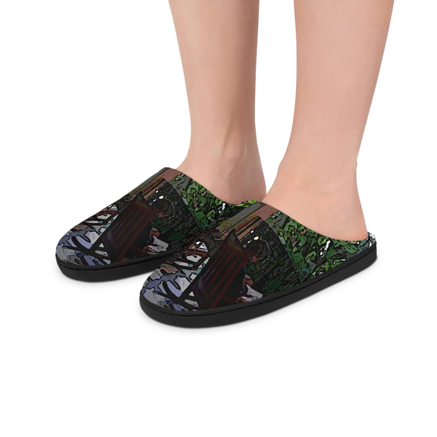 Men's Indoor Slippers ... Lanai & Rocking Chairs At: 'The Pink Palace' ... The Royal Hawai'ian ... Honolulu, HI ... '27Oct2014' ... Original Works ...