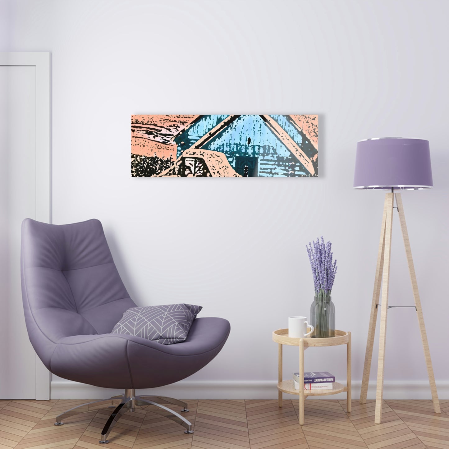 Acrylic Prints ... After An Intense Snow Storm ... 'Digging Out' ... A Vehicle & Cabin "In The Mountains" ... March 2023 ... Original Works ...
