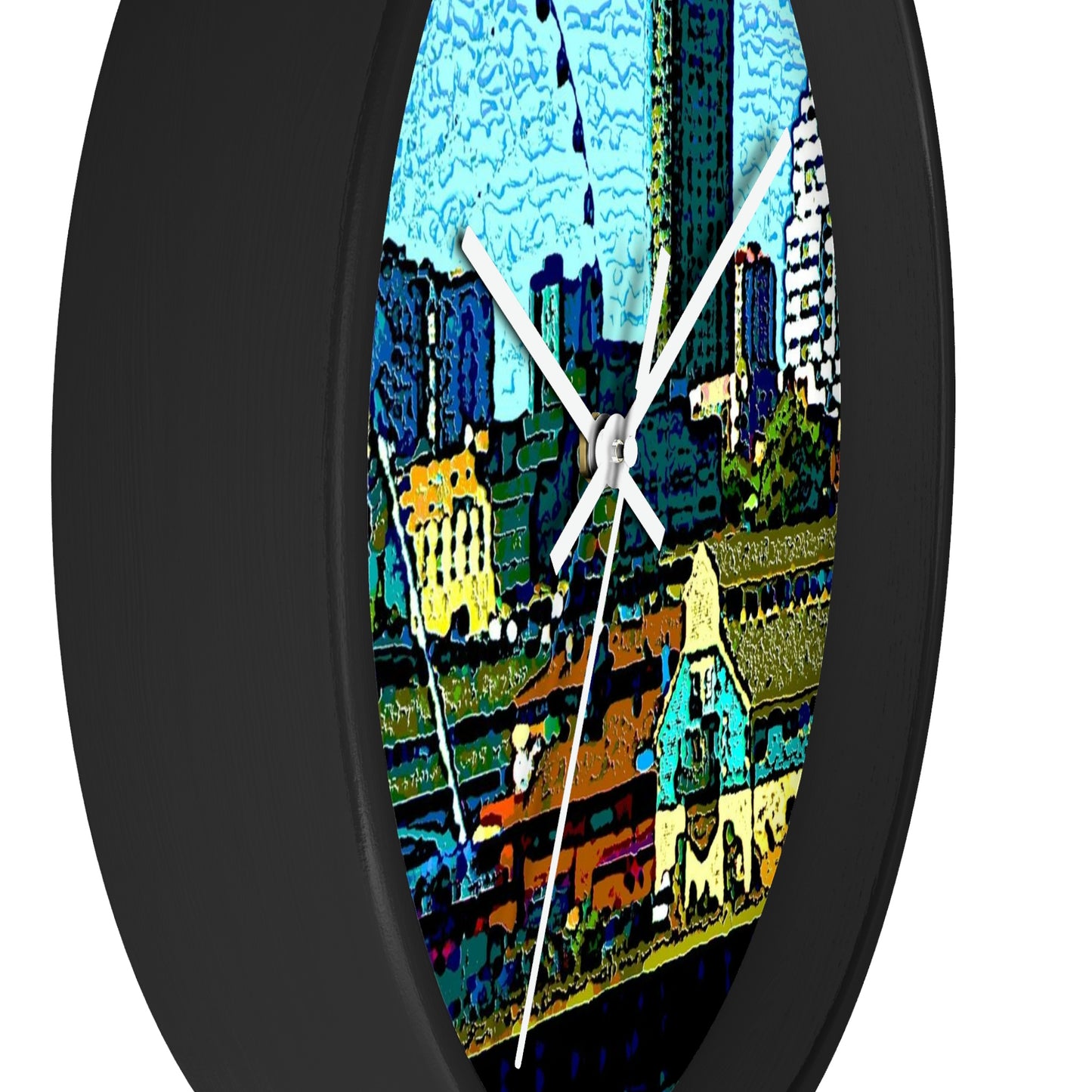 Wall clock ... That Classic Wheel ... 'Seattle's Wheel' ... & An Old Classic Waterside Vendors ...  'Family Archives' ... Original Works ...