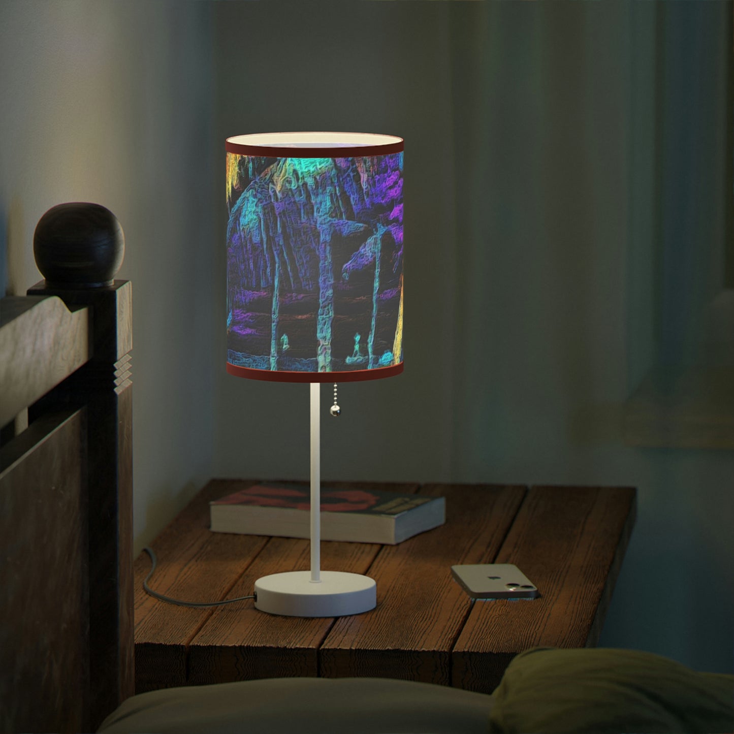 Lamp on a Stand, US|CA plug ... "The Royal Hawai'ian: Waikiki Beach_Beach" ... Honolulu, HI ... Ocotber 2014 (Halloween) ... Original Works ...