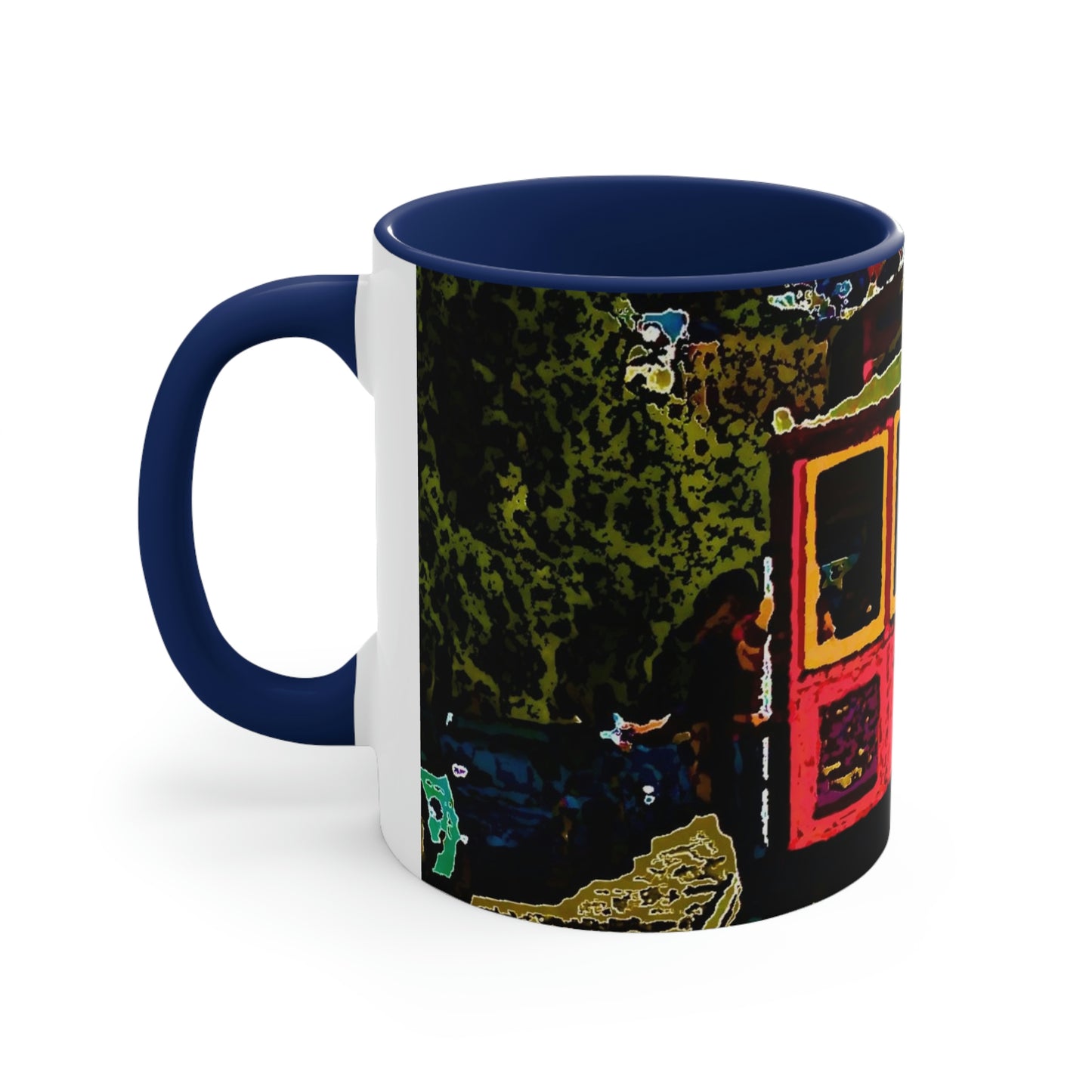 Accent Coffee Mug, 11oz ... San Francisco ... 'A Rice-A-Roni-A-San Francisco Treat' ... "A Cable Car Classic" ... Family Archives: 1973 ... Original Works ...