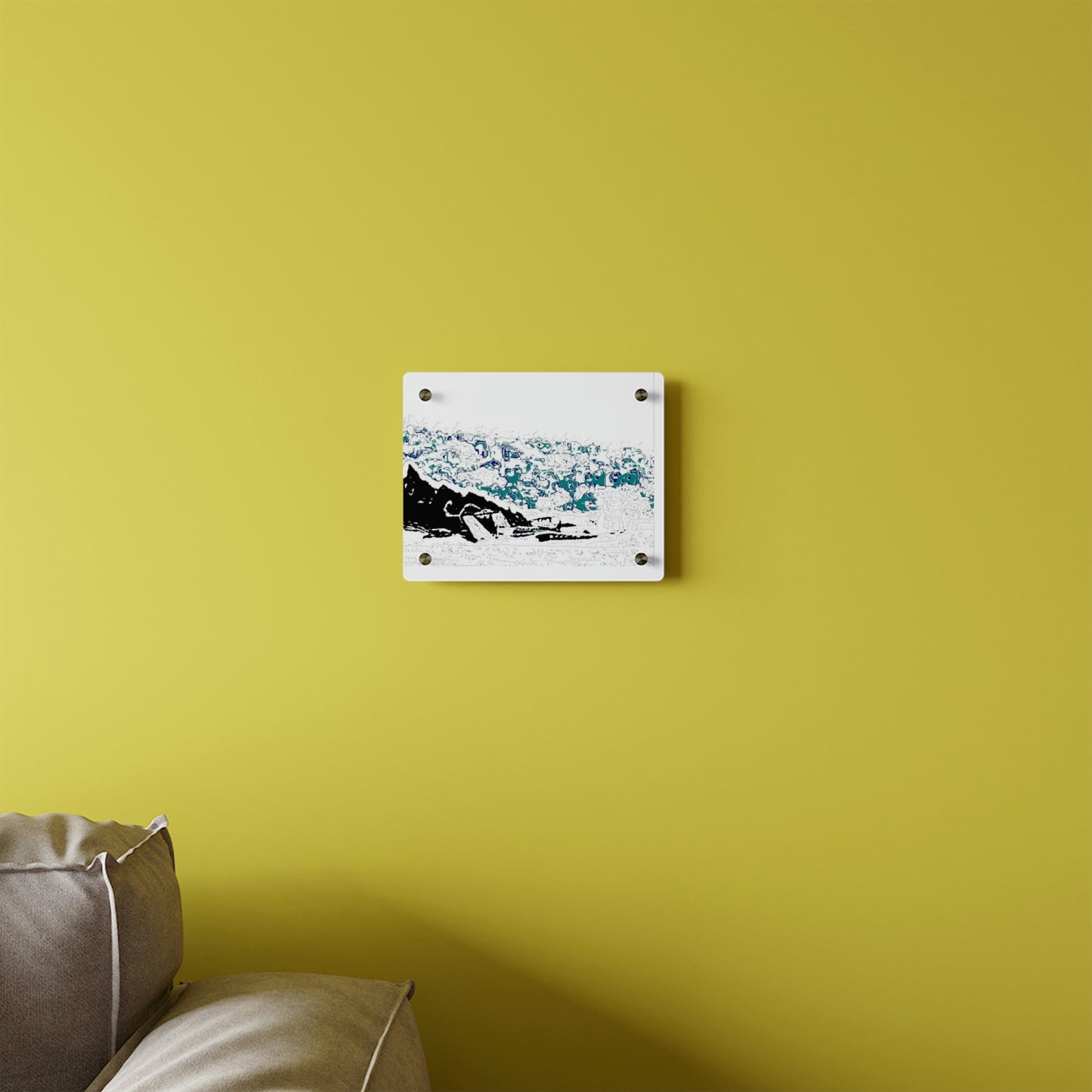 Acrylic Wall Art Panels ... Seattle Columbia Cup On Lake Washington ... "Dave Wilcox Heads For The Win" ... Associate Gift-Photo ... Original Works ...