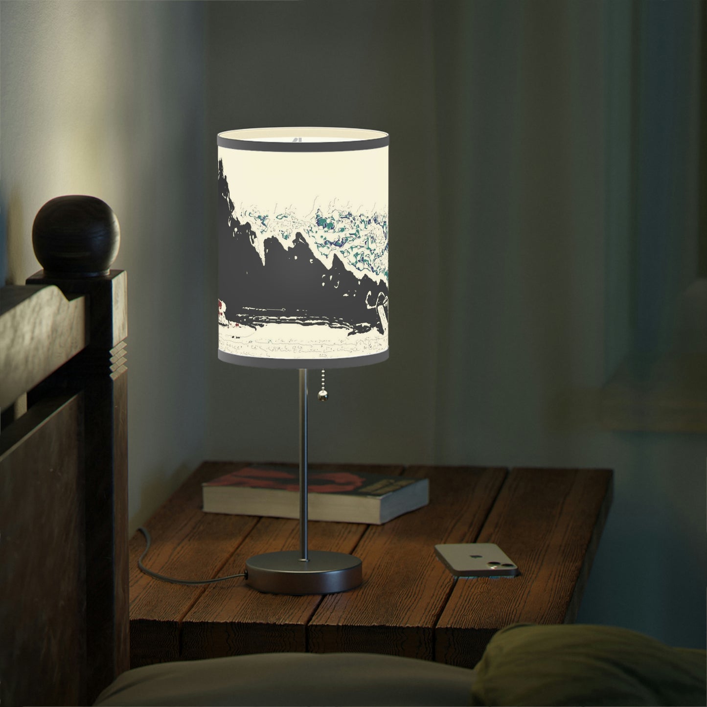 Lamp on a Stand, US|CA plug ... Seattle Columbia Cup On Lake Washington ... "Dave Wilcox Heads For The Win" ... Associate Gift-Photo ... Original Works ...