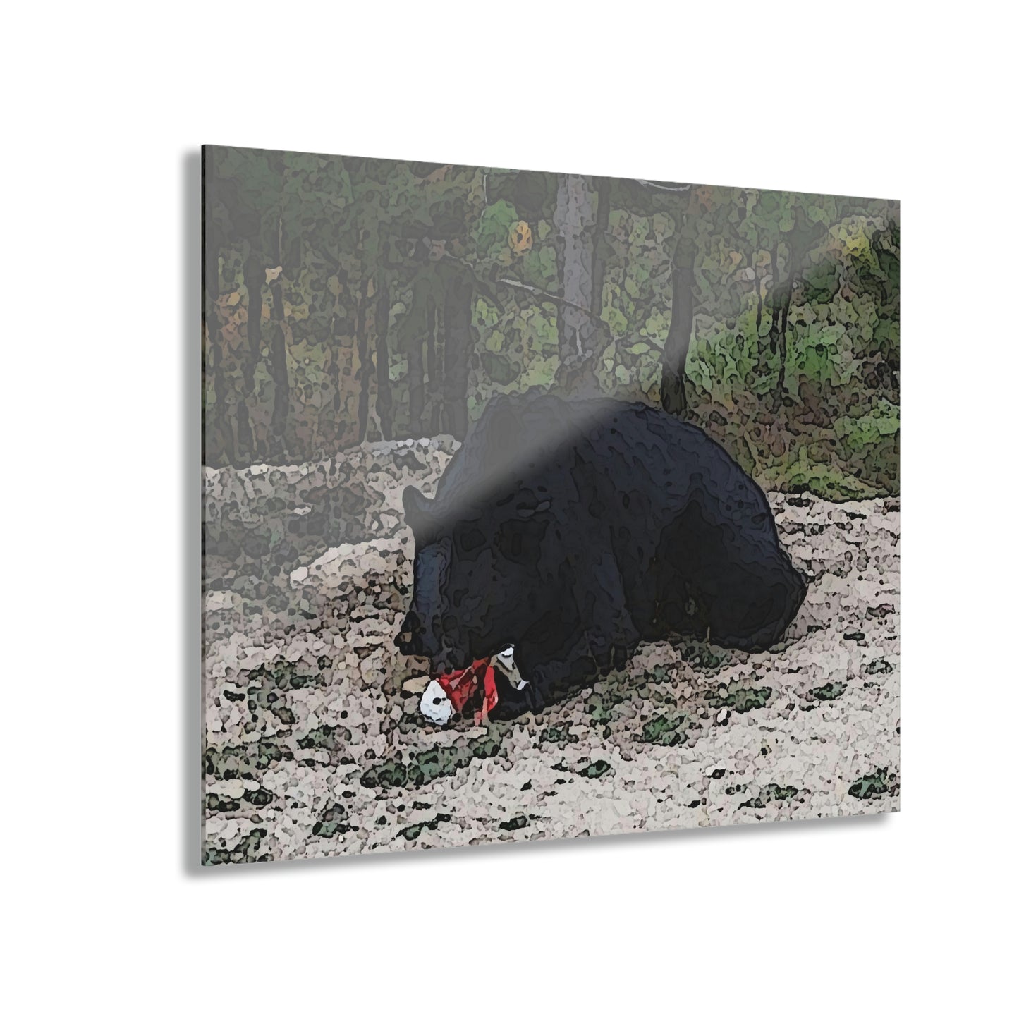 Acrylic Prints (French Cleat Hanging) ... RCY: "Rhett Creek Yogi ... '500 Lbs Of Autumn Season Hunger' ..."  ... September 2022 ... Central Idaho ... Original Works ...