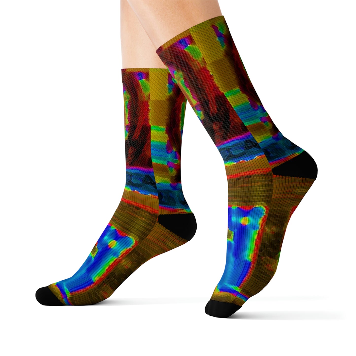 Sublimation Socks ...  In-A-Hurry & Stressed? ... Remember: Keep "Clam" ... Clam_Happy ...  'Ivars: Seattle Waterfront' ... Personal Archives ... Original Works ...