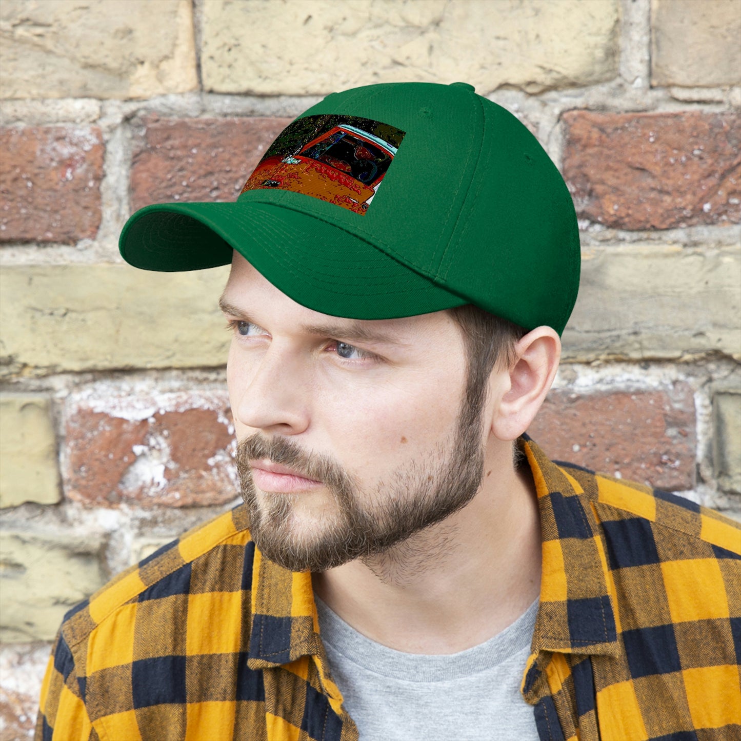 Unisex Twill Hat ... How-To-Drive-Idaho's-Mountain_Roads ... "Like A Professional" ... "Truckin' Like The Doo-Dah-Man" ...