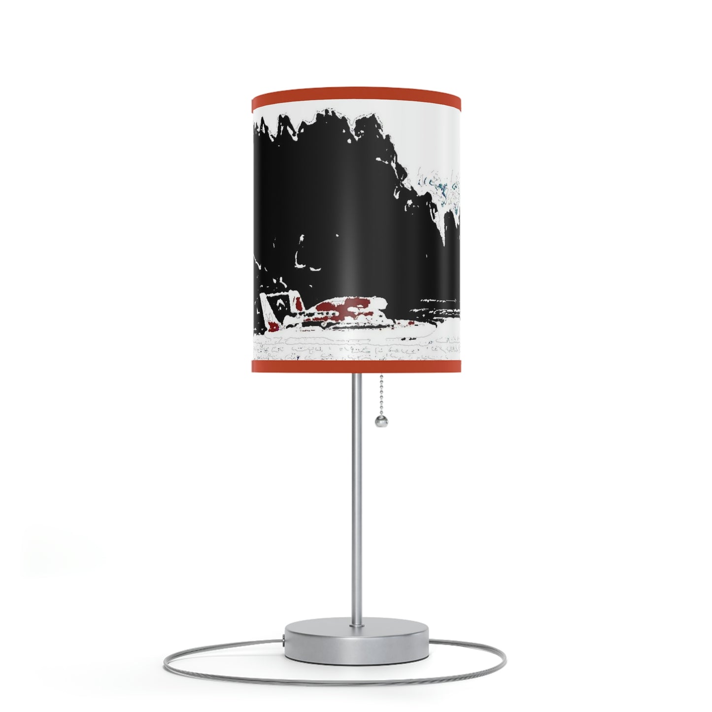 Lamp on a Stand, US|CA plug ... Seattle Columbia Cup On Lake Washington ... "Dave Wilcox Heads For The Win" ... Associate Gift-Photo ... Original Works ...