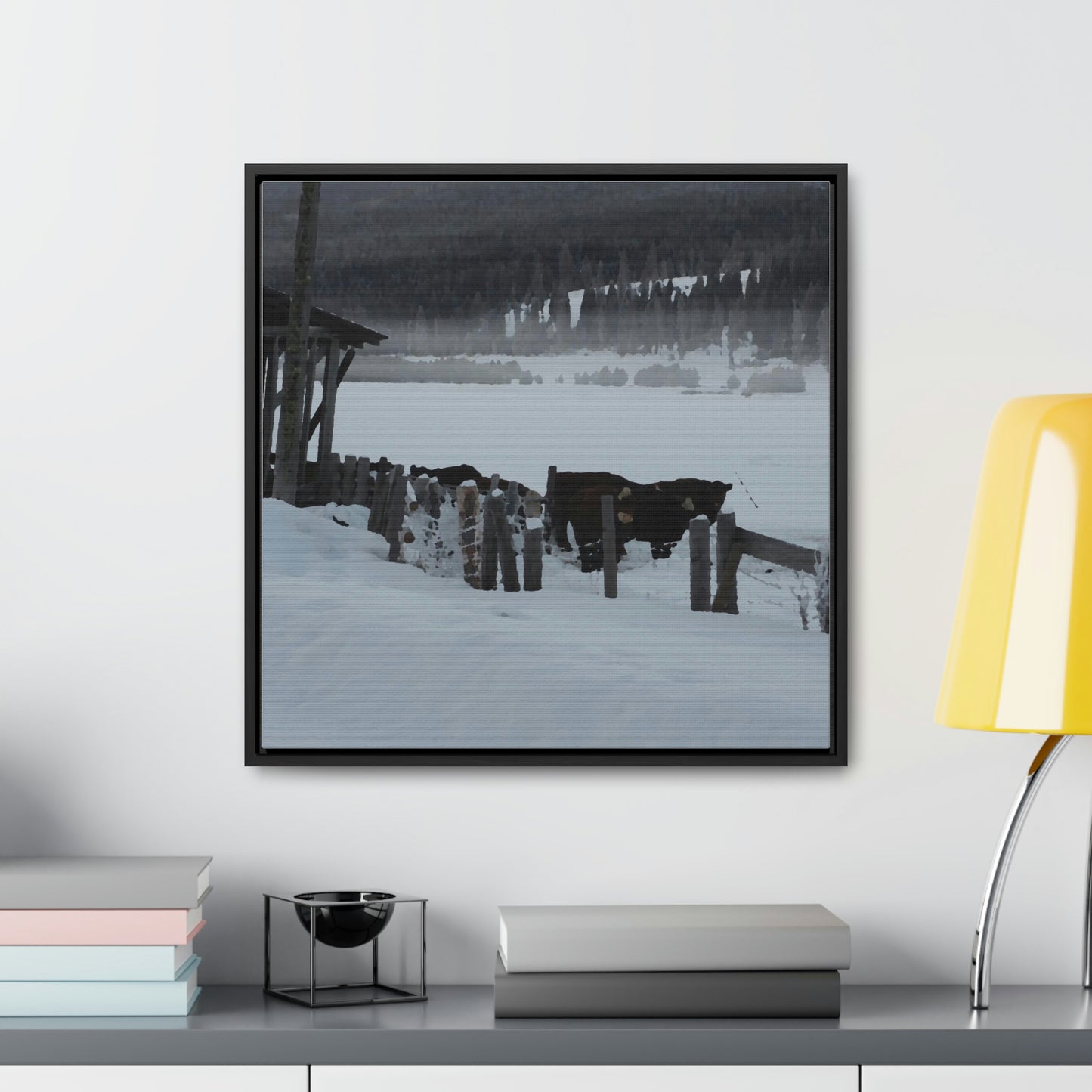 Gallery Canvas Wraps, Square Frame