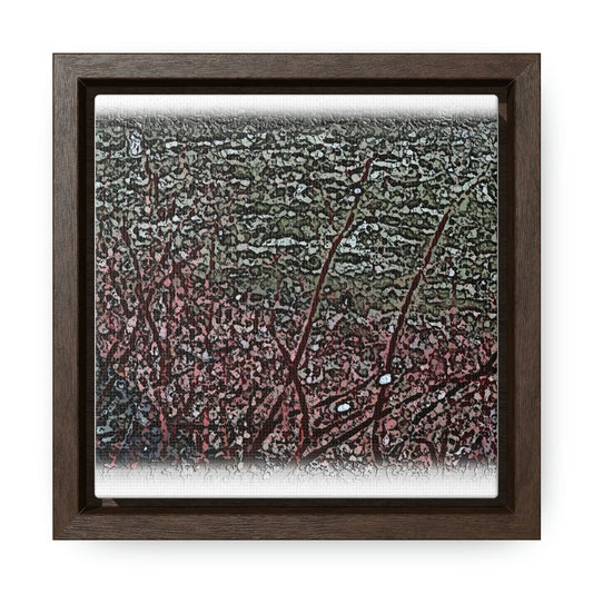 Gallery Canvas Wraps, Square Frame ... "A River Runs Through It" ... Red-Osier-Dogwood (Cornus Stonlifera 'Rubra') .. Original Works ... Central Idaho ...