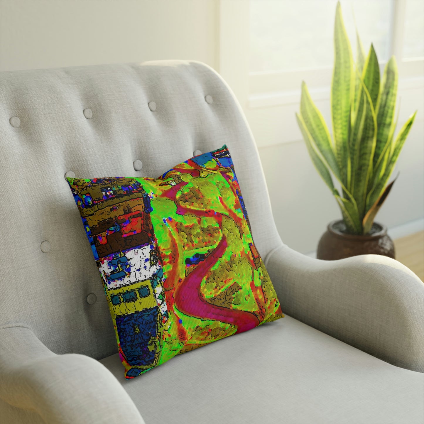 Cushion ... A Crazy Street ... 'Eight Winding Curve-Switchbacks' ... "Lombard Street, San Francisco, CA' ... Family Archives: 1970's ... Original Works ...