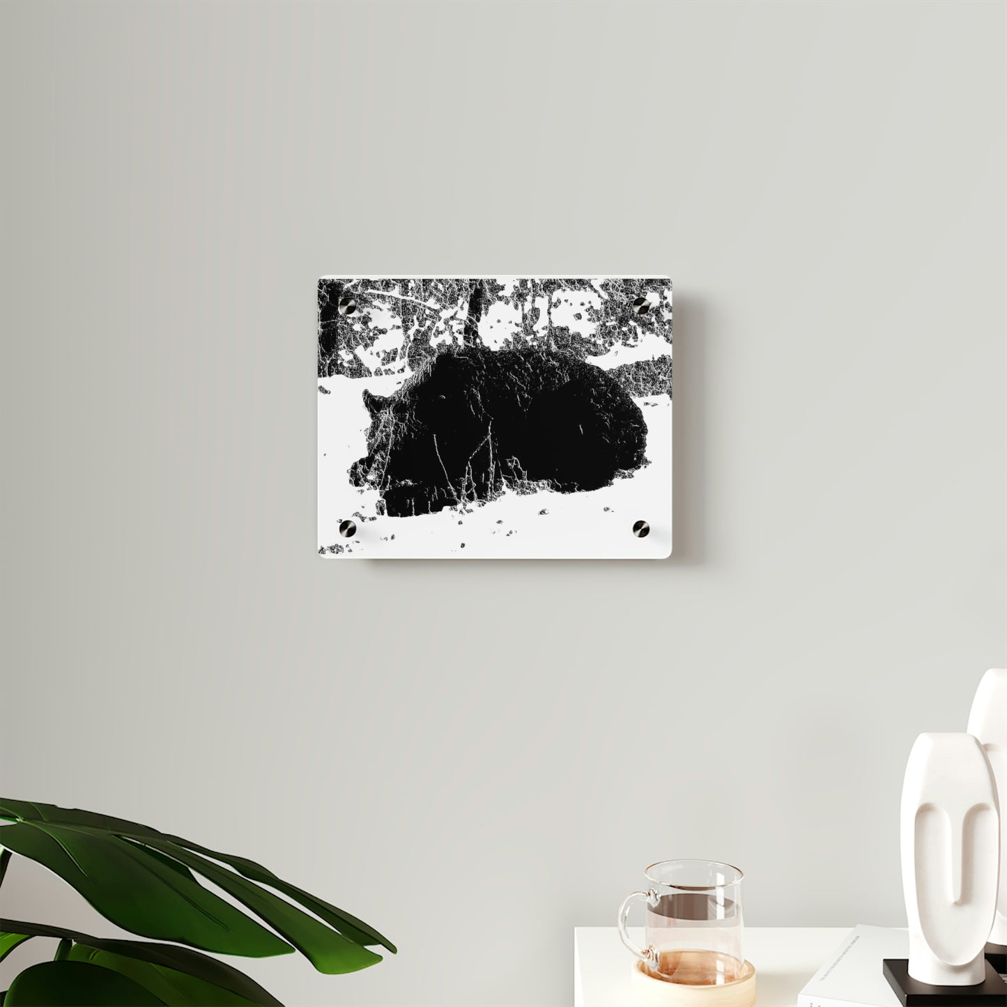 Acrylic Wall Art Panels ... RCY: "Rhett Creek Yogi ... '500 Lbs Of Autumn Season Hunger' ..."  ... September 2022 ... Central Idaho ... Original Works ...