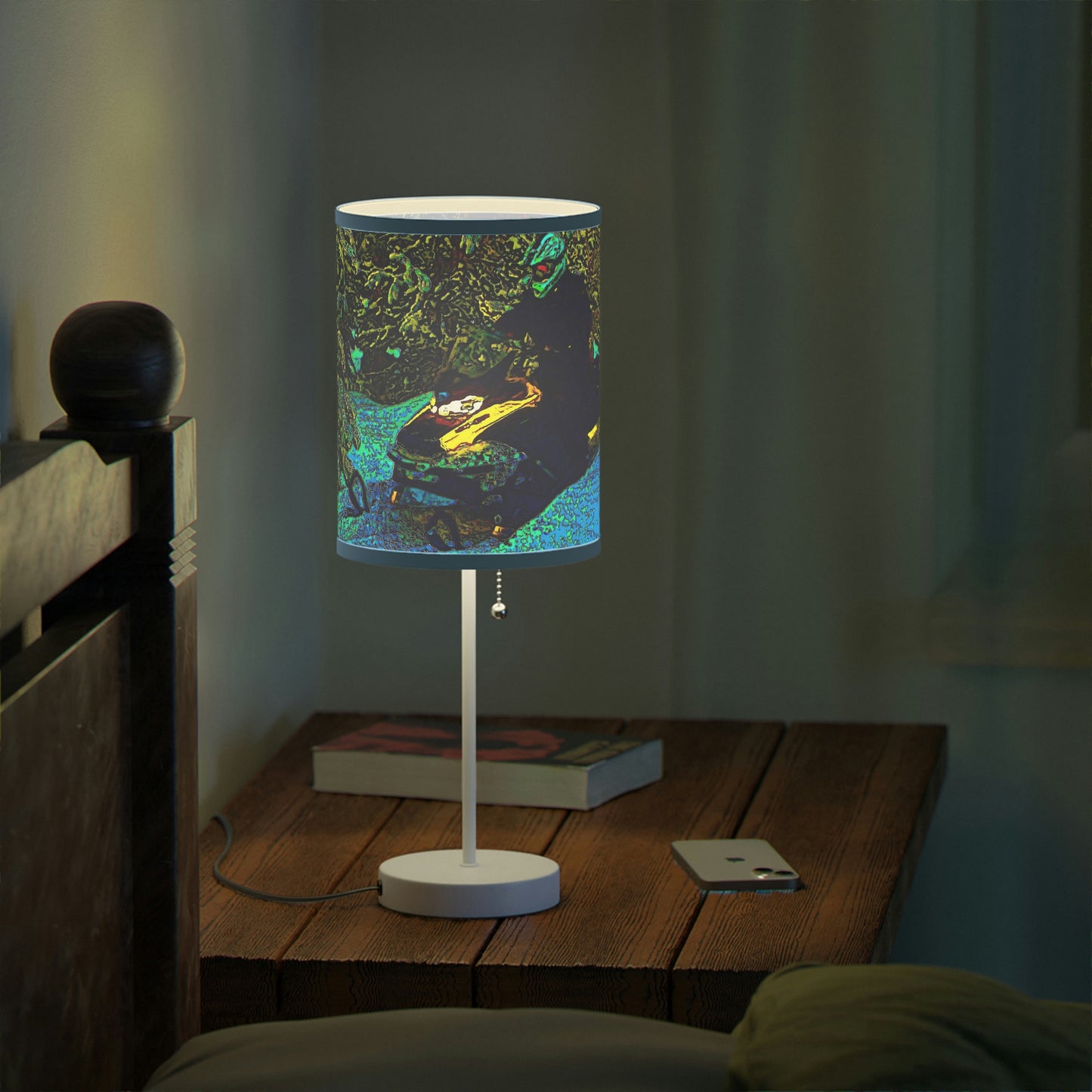Lamp on a Stand, US|CA plug ... Yep ... "Another Day ... Riding Through The Wilderness ... " ... February 2023 ... Original Works ...