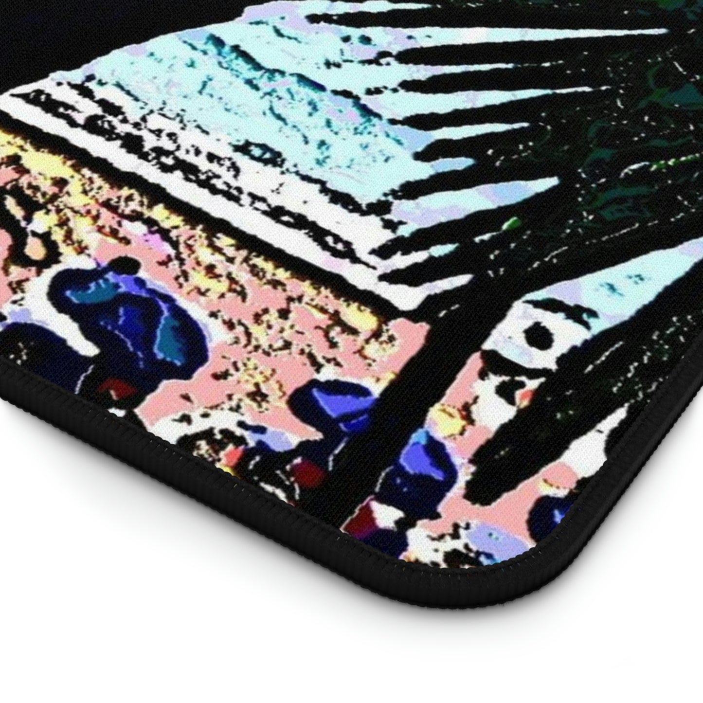 Desk Mat ... "A Beautiful Beach Amongst The Palms" ... The Outrigger Waikiki, Honolulu, Oahu ... Original Works ...