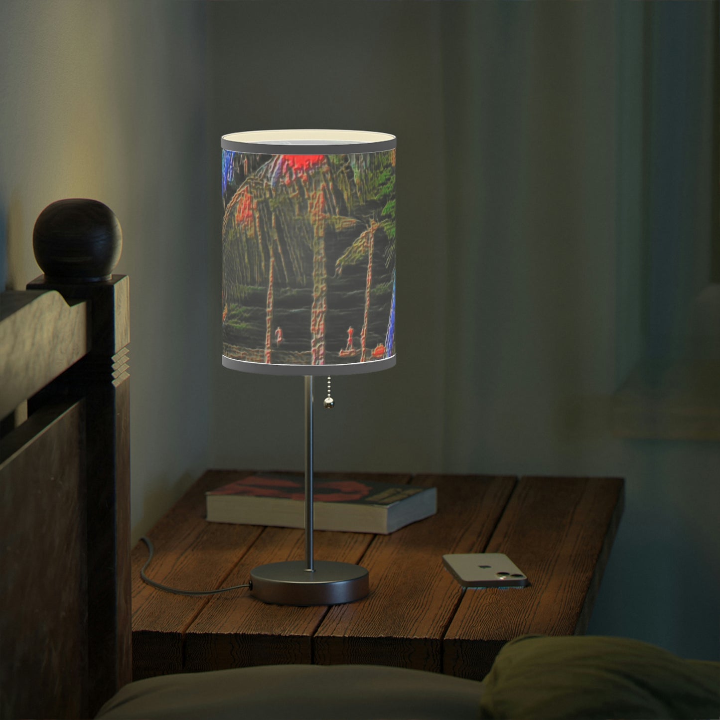 Lamp on a Stand, US|CA plug ... "The Royal Hawai'ian: Waikiki Beach_Beach" ... Honolulu, HI ... Ocotber 2014 (Halloween) ... Original Works ...