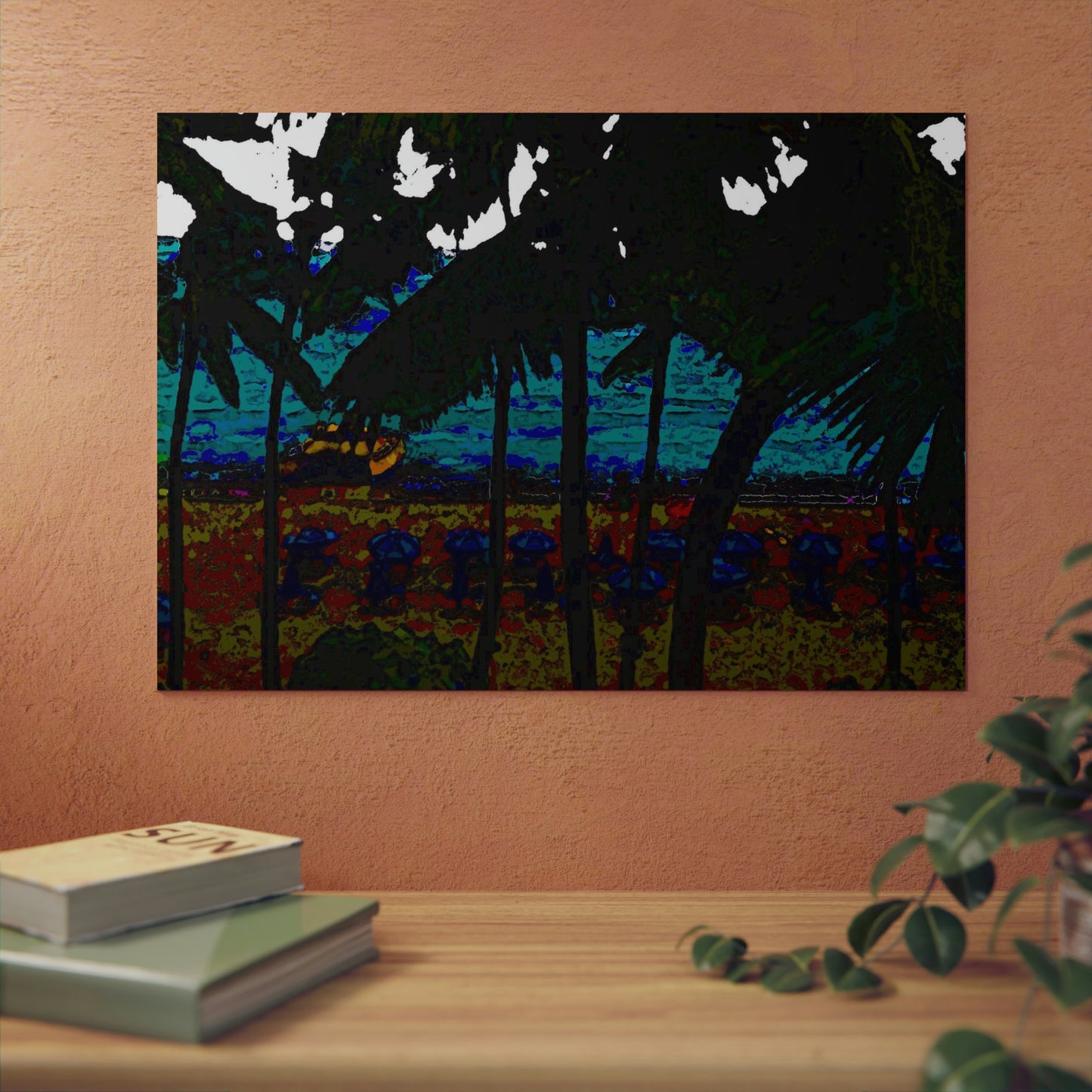 Aluminum Composite Panels ... "Where The Beach Chaise's & Ocean Catermeran Await You" ... Waikiki Beach, Honolulu, Oahu, HI ... Oct2014 ... Original Works ...