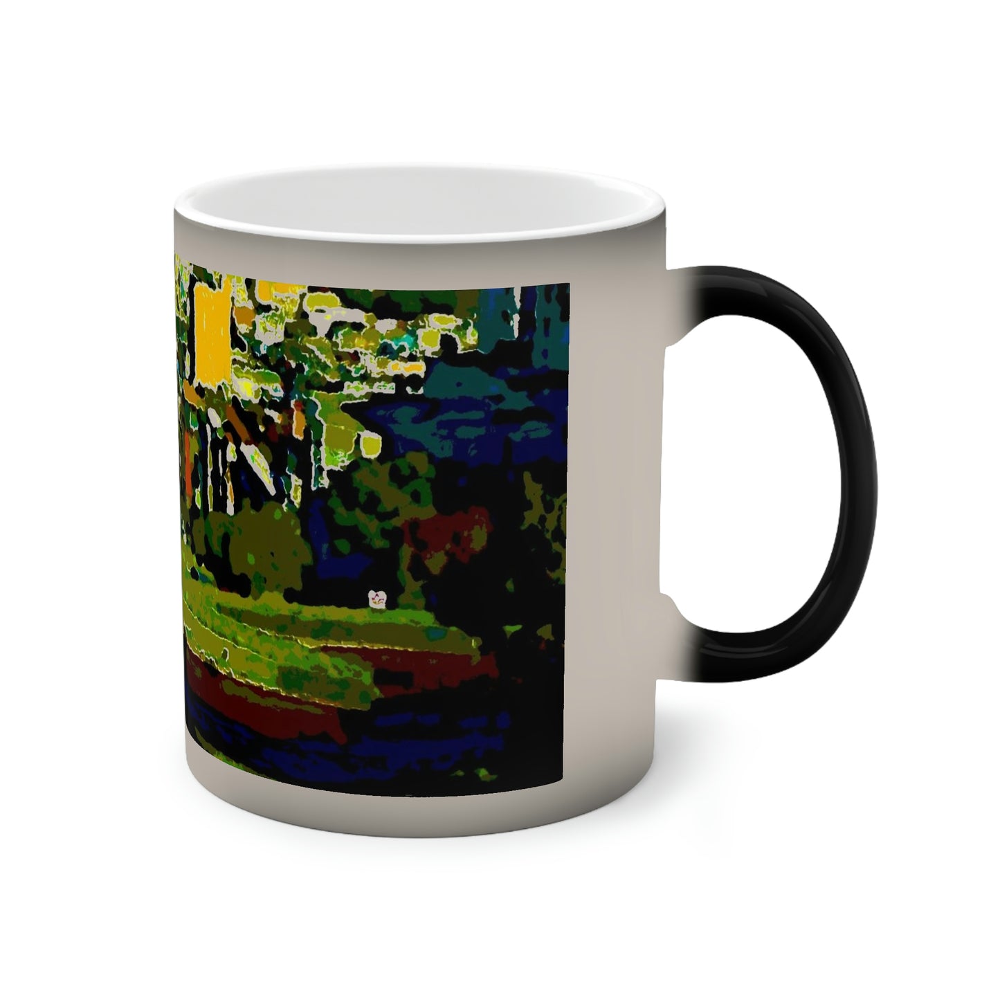 Color-Changing Mug, 11oz ...  "Lombard Street San Francisco, CA, USA" ... Family Archives 1970's ... Original Works ...