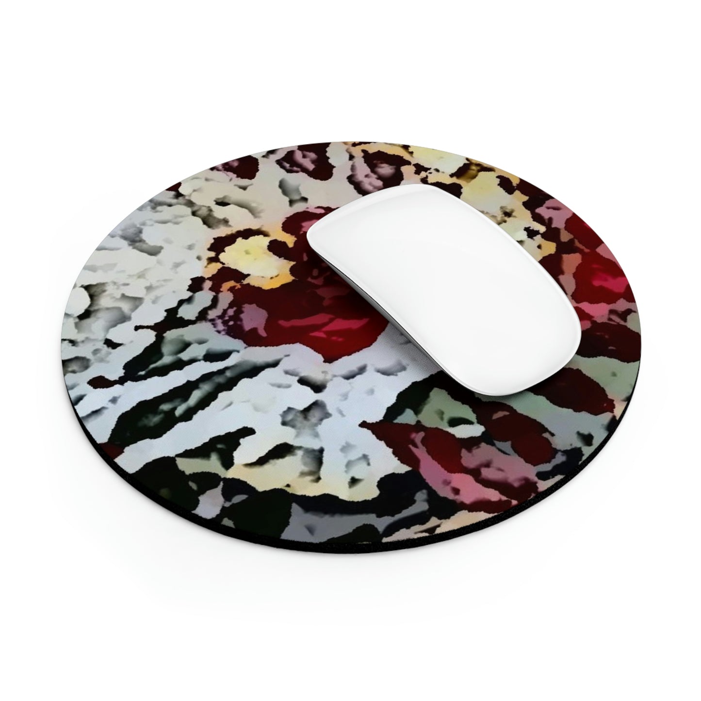 Mouse Pad ... "A Friendly Flower" ... Pointsettia 'Pointing' ... Original Works ... (Supplied Photograph) ...