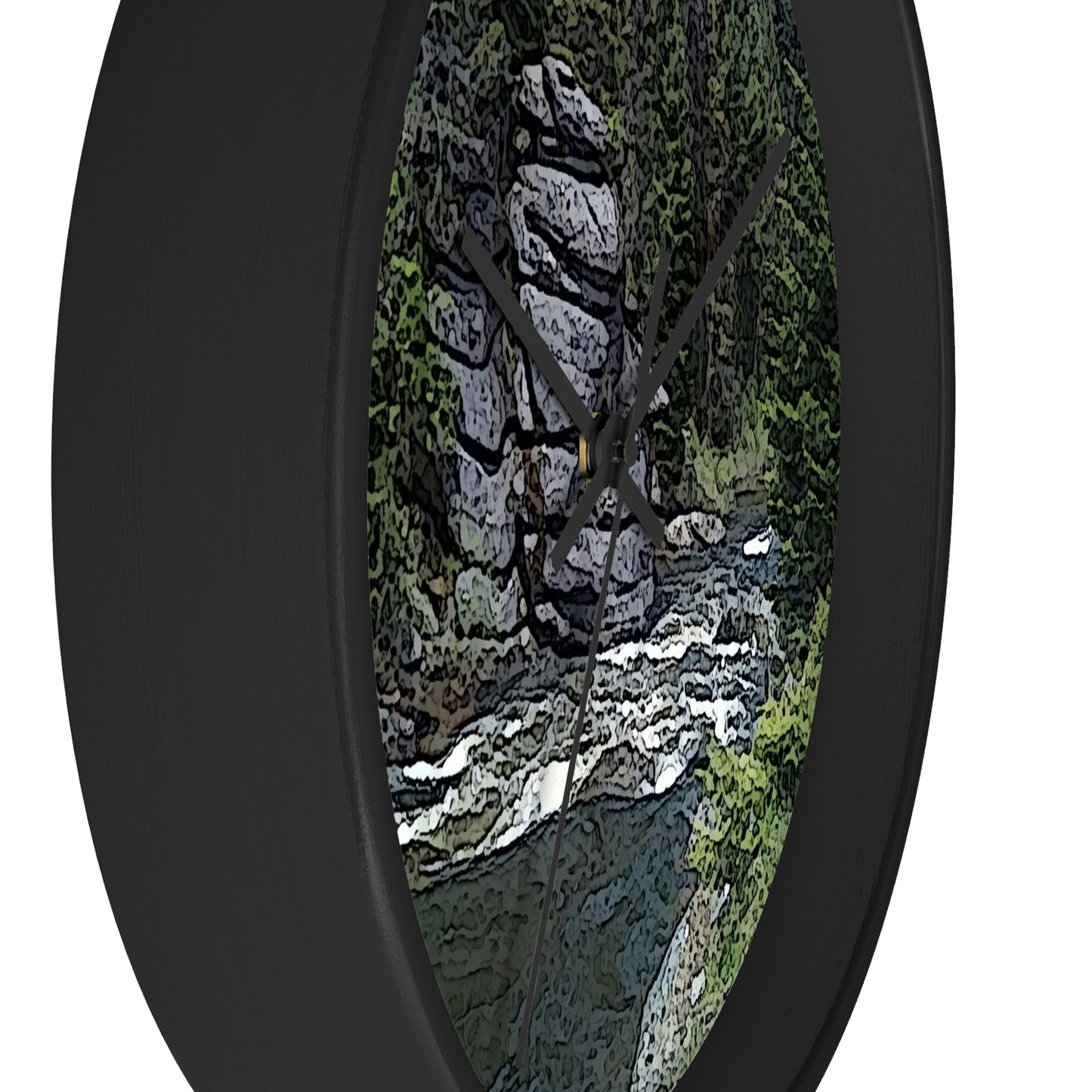 Wall clock ...  "I Am Innocent" ... Tricky-Dick Immortalized ... Nixon Rock: Along The River ... Central Idaho, Summer 2020 ... Original Works ...