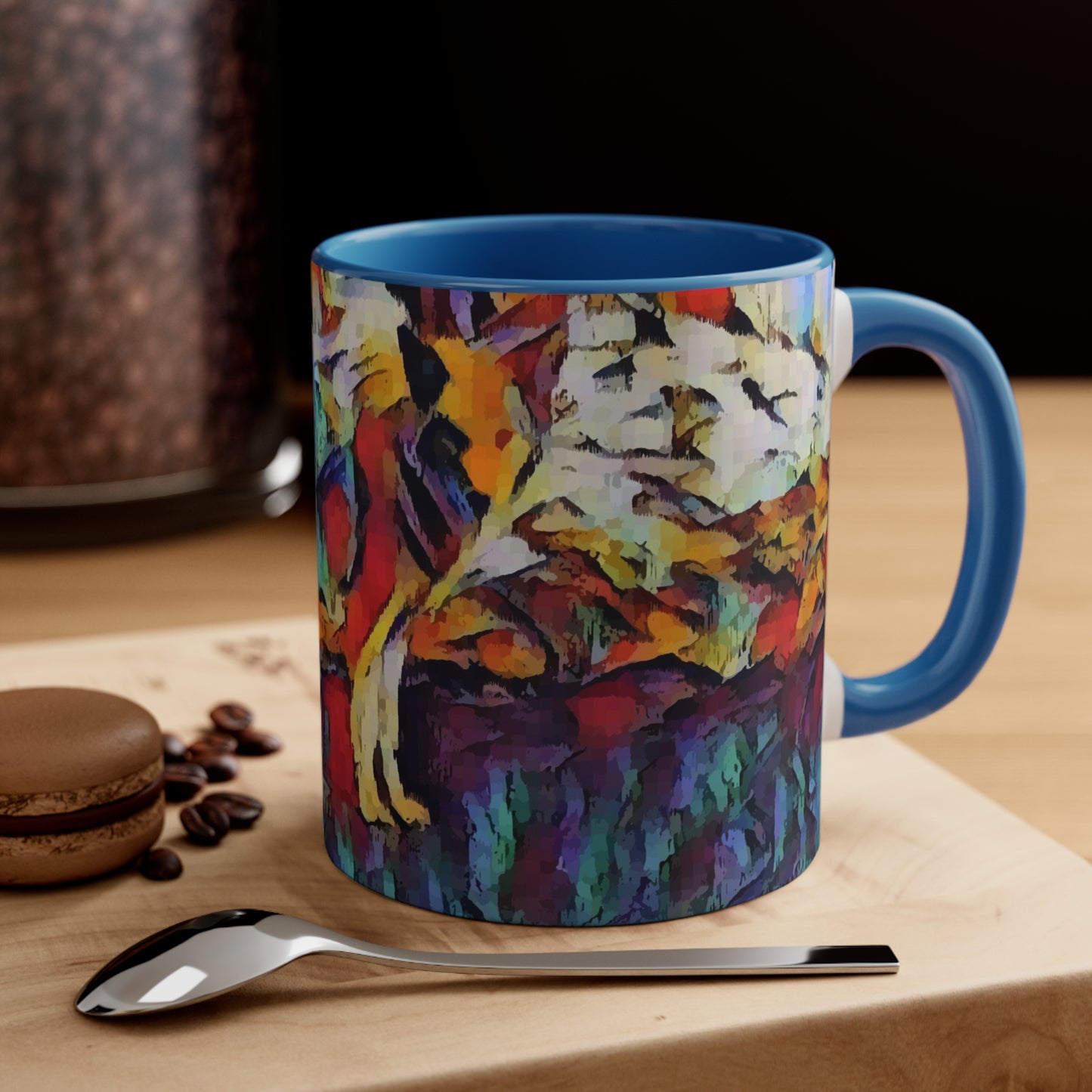 Accent Coffee Mug, 11oz ... Coyote ... "Yosemite Valley: Circa May23 ... KPH Base Photo" ... Original Works ...