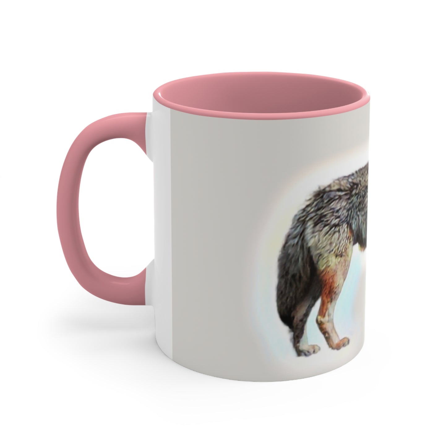 Accent Coffee Mug, 11oz ... Coyote ... "Yosemite Valley: Circa May23 ... KPH Base Photo" ... Original Works ...