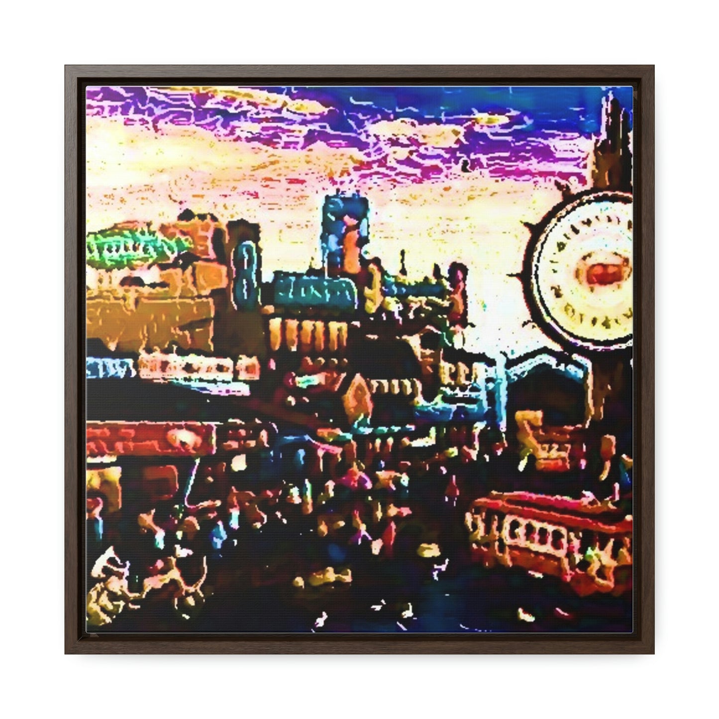 Gallery Canvas Wraps, Square Frame ... "No.9 Fishermen's Grotto - Fishermen's Wharf, SF, California" ... Family Archives: 1970's ... Original Works ...