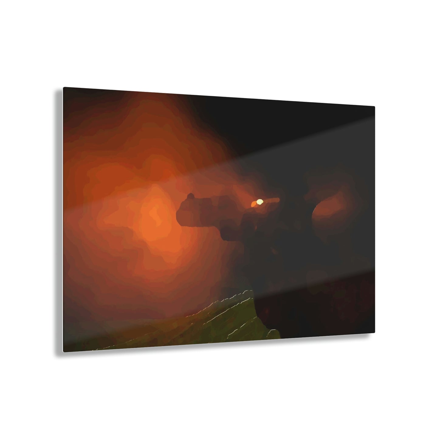 Acrylic Prints ... Ruger .357 Magnum Early-Morning-Target-Practice ... 'Circa April 2022' ... Original Works ...
