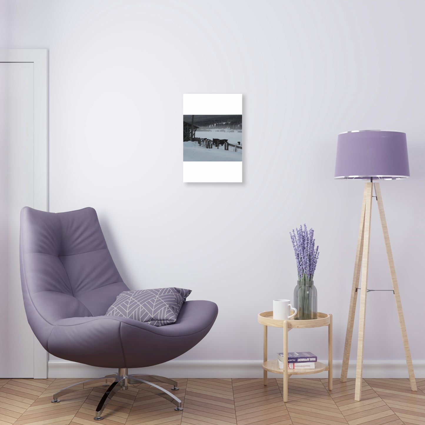 Acrylic Prints ... A Quiet Morning ... "Along The Red River & Nature Preserve Plateau" ... Jan23 ... Original Works ...