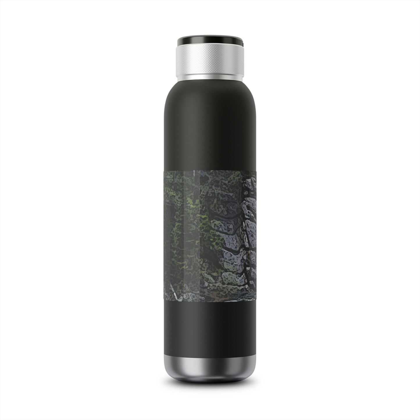 Soundwave Copper Vacuum Audio Bottle 22oz ..."I Am Innocent" ... Tricky-Dick Immortalized ... Nixon Rock: Along The River ... Central Idaho, Summer 2020 ... Original Works ...