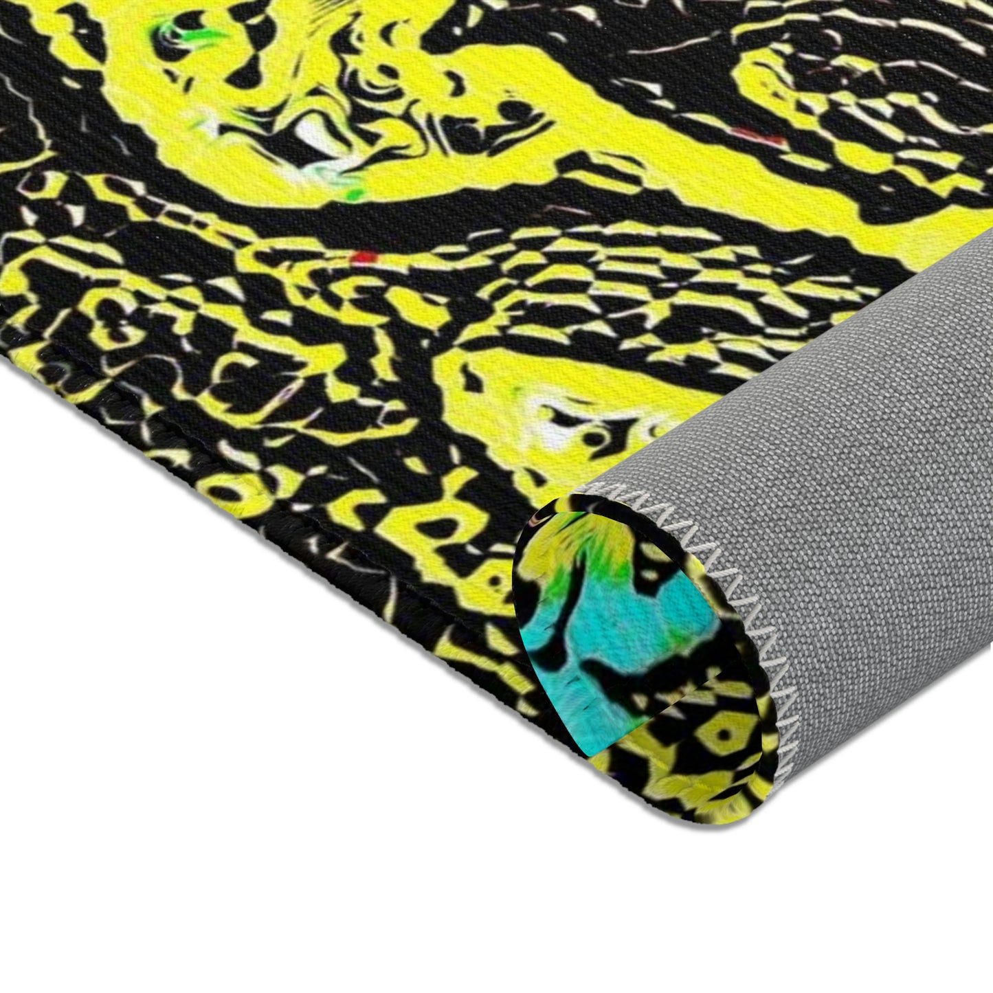 Area Rugs ... "Snow Vehicle In Snow Storm At-Rest" ... Circa 12Mar23 ... Central Idaho ... 18-Hours Rendering Time: Original Works ...