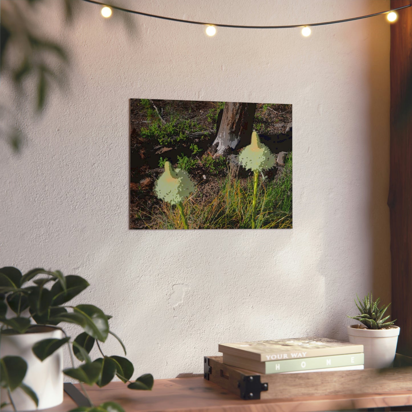 Aluminum Composite Panels ... Native Beargrass (Xerophyllum Spp.) June 2022: "Tells Us The Depth Of Next Winter's Snowpack By Its Spike's Heigth" ... Original Works ...