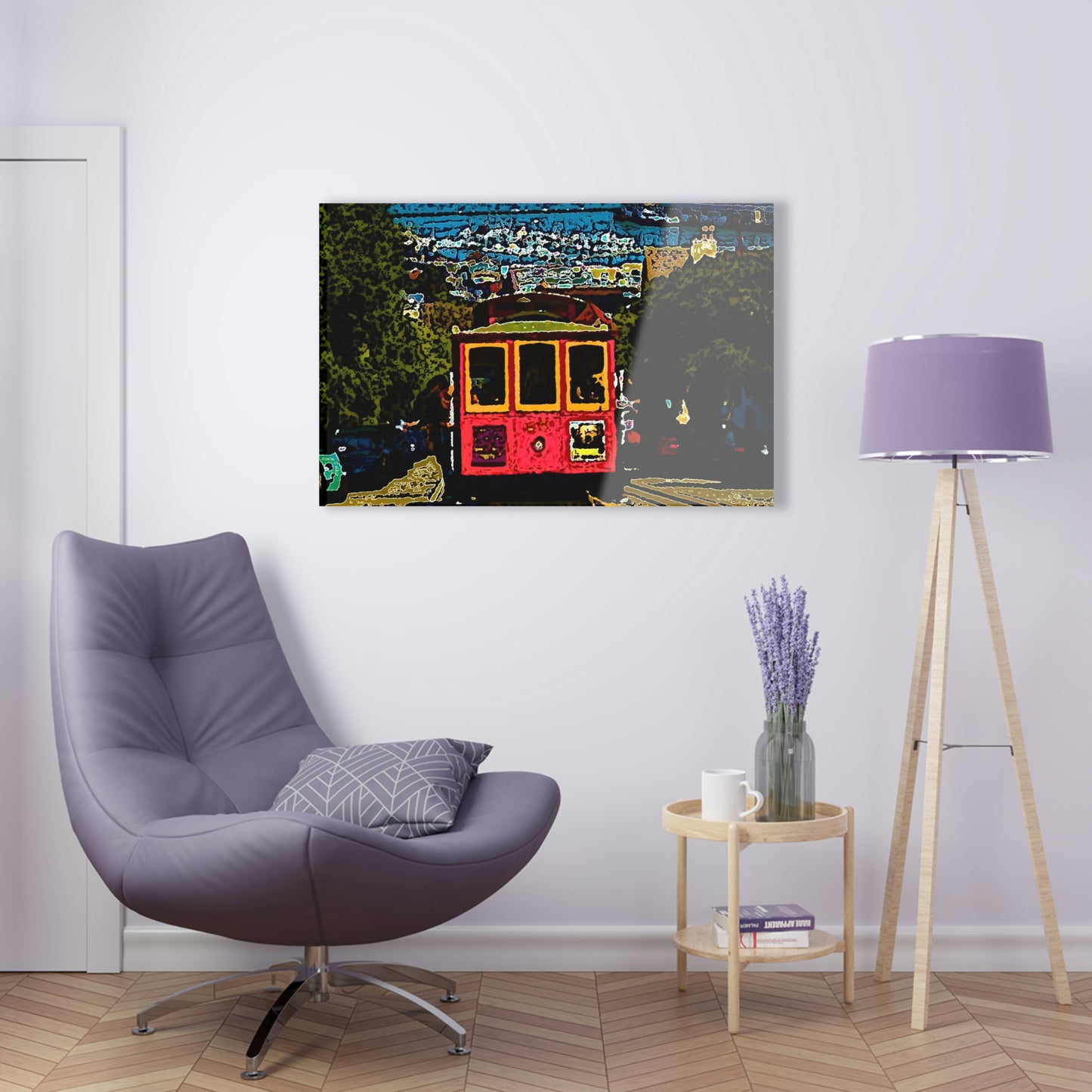 Acrylic Prints ... San Francisco ... 'A Rice-A-Roni-Treat' ... "A Cable Car Classic" ... Family Archives: 1973 ... Original Works ...