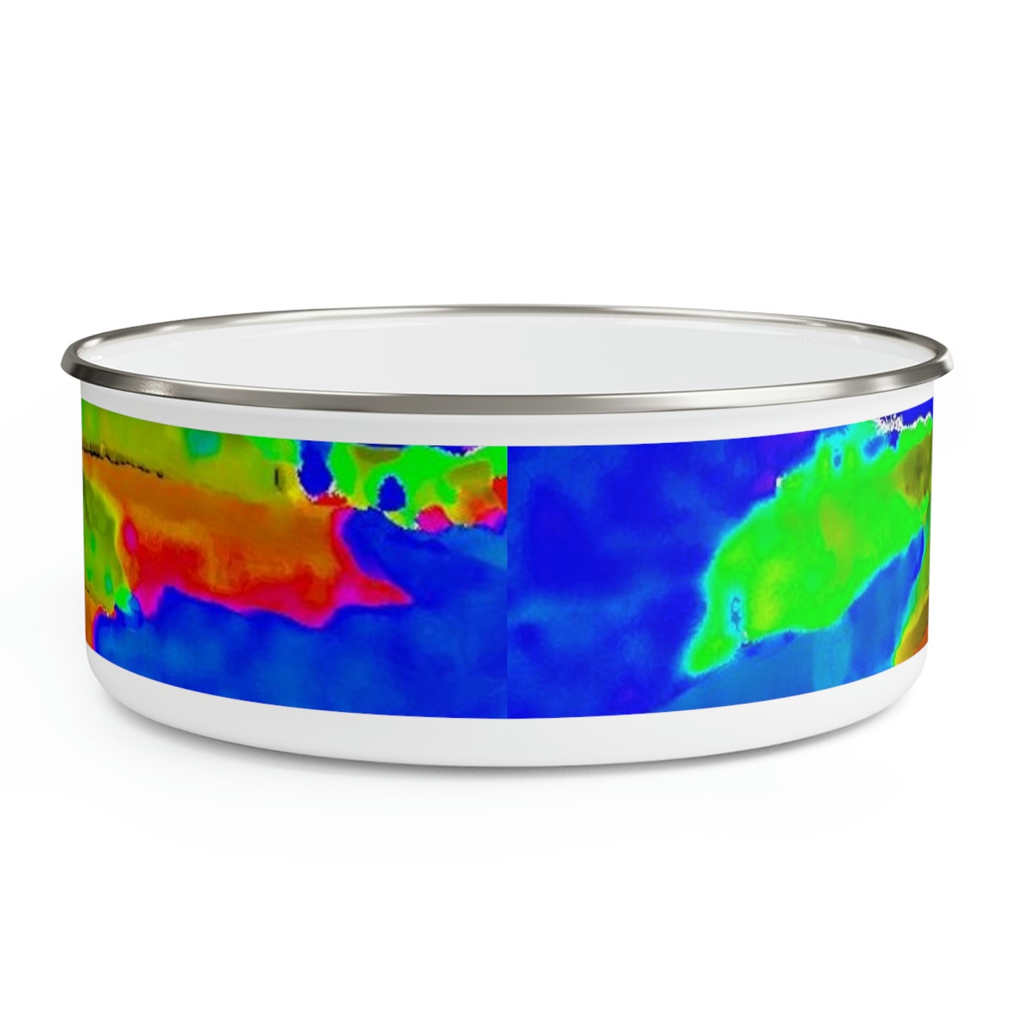 Enamel Bowl ..."Lombard Street San Francisco, CA, USA" ... Family Archives 1970's ... Original Works ...