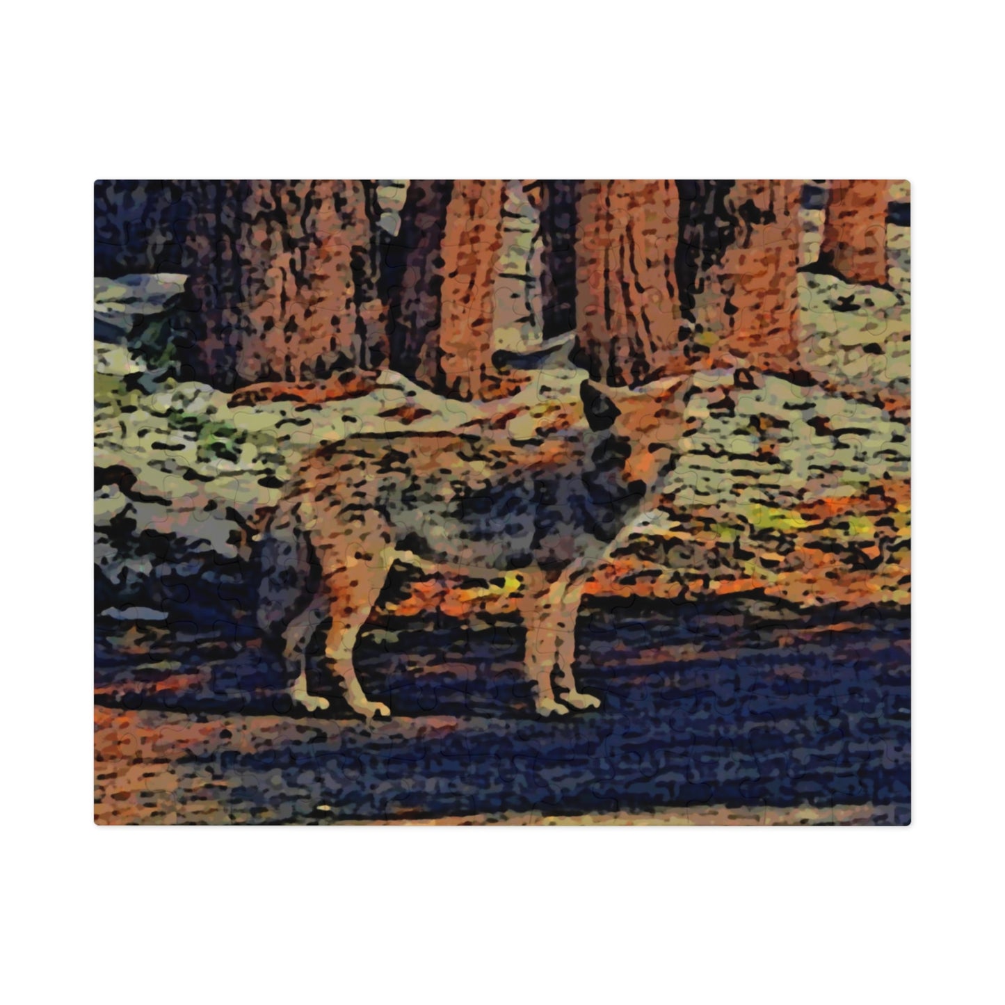 Jigsaw Puzzle (30, 110, 252, 500,1000-Piece) ... Coyote ... "Yosemite Valley: Circa May23 ... KPH Base Photo" ... Original Works ...