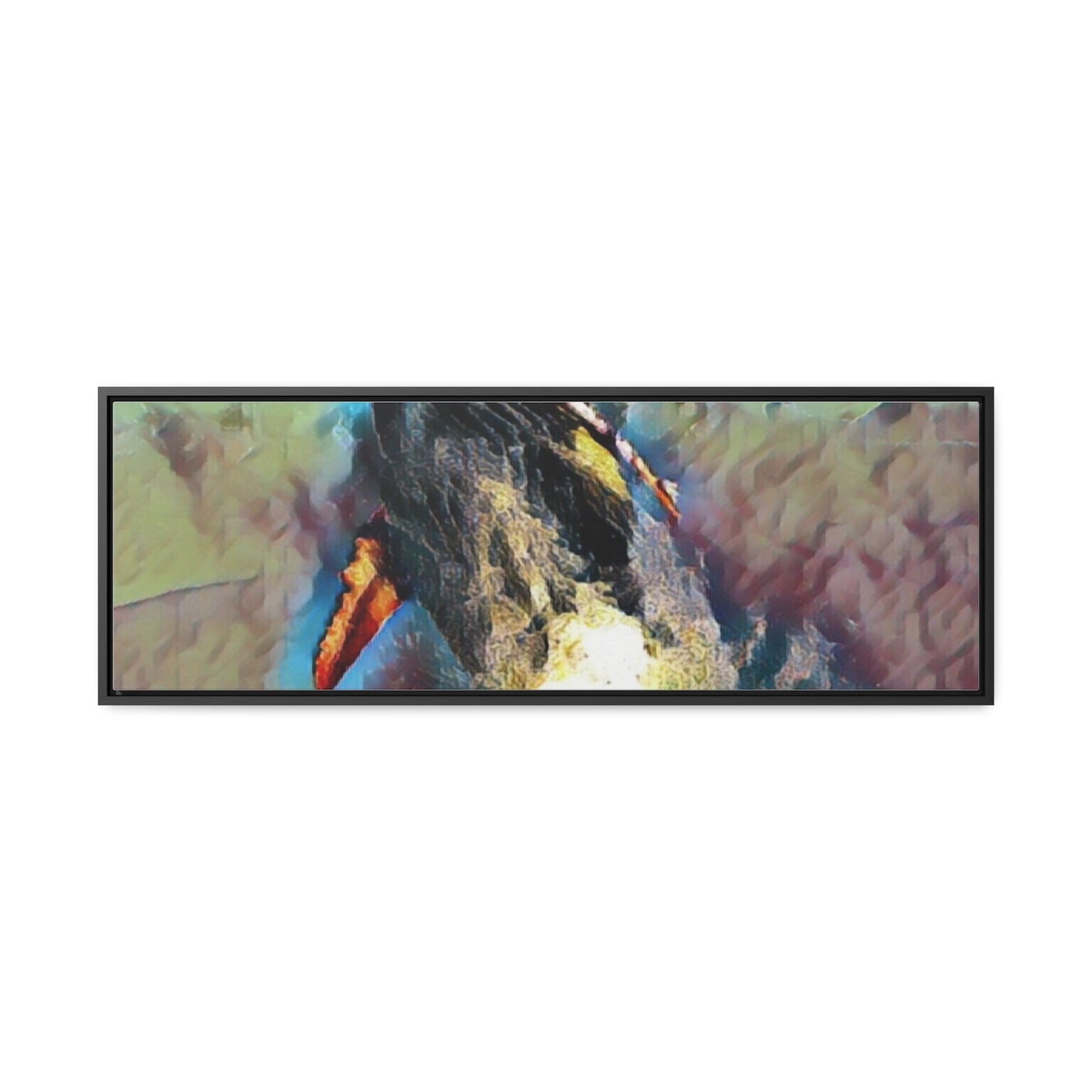 Gallery Canvas Wraps, Horizontal Frame ... An Extraordinary Humpback Breach ... 'With Explosive Energy' ... Family Archives (KPH) ... Circa: 21st Century. Maui, HI ... Original Works ...