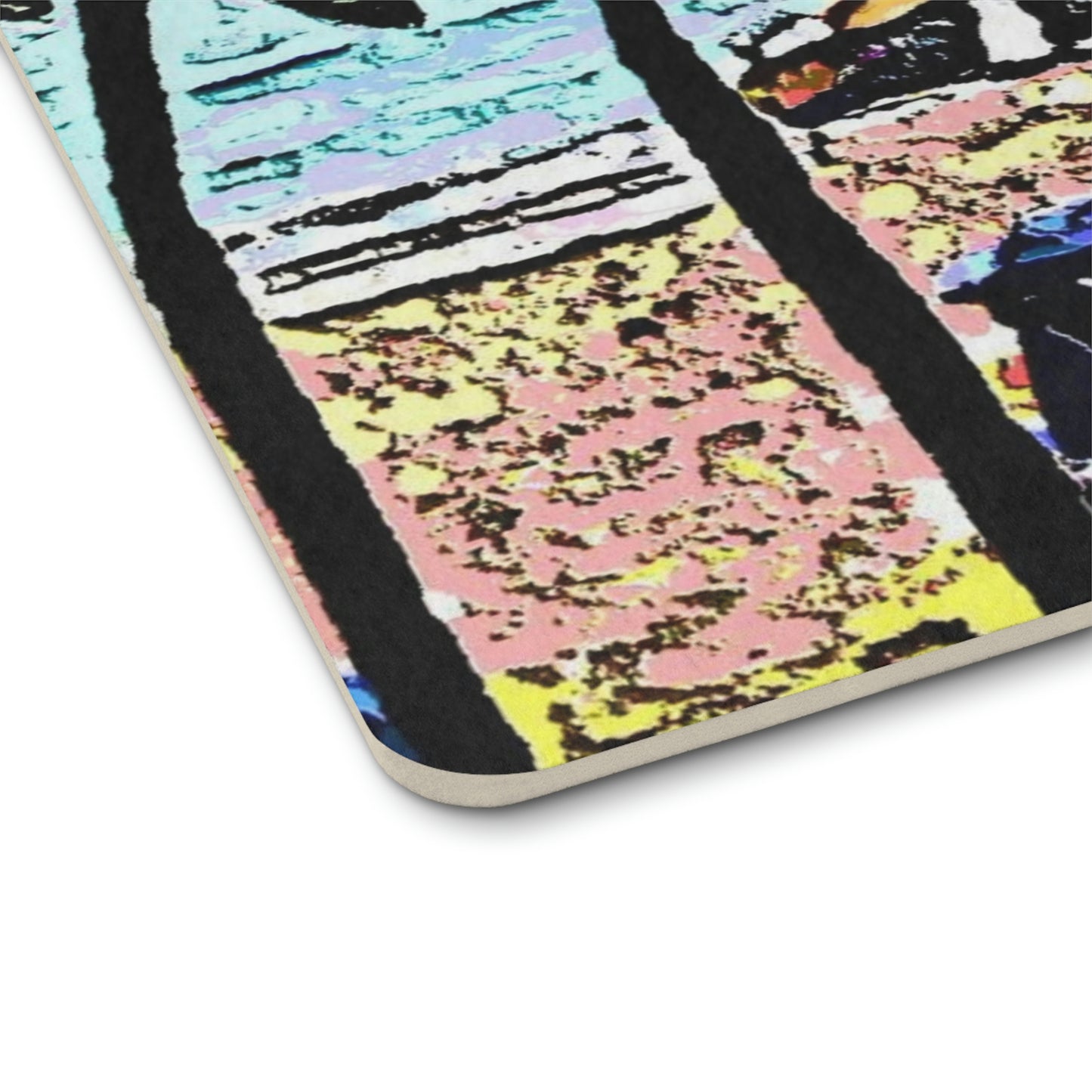 Floor Mat ... "A Beautiful Beach Amongst The Palms" ... The Outrigger Waikiki, Honolulu, Oahu ... Original Works ...