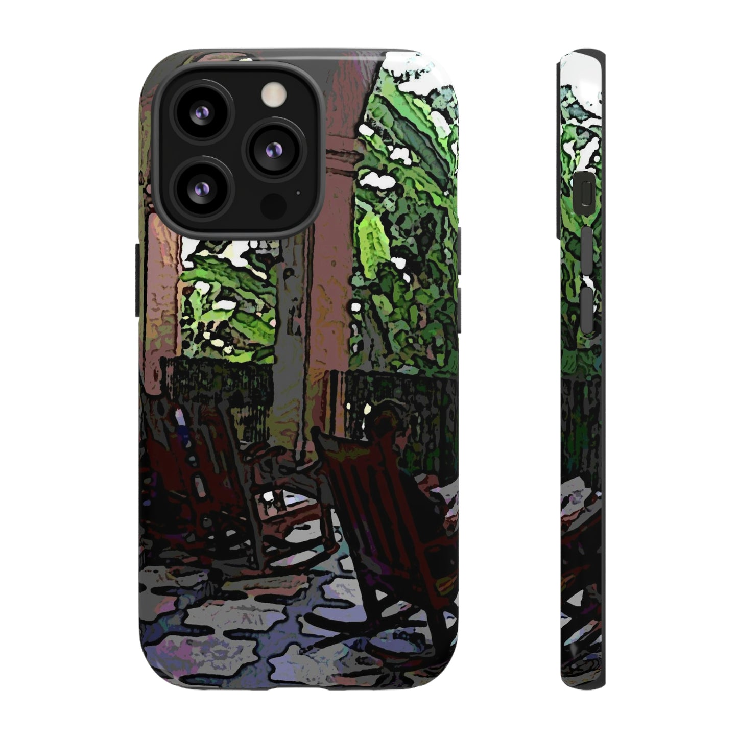 Tough Cases ... Lanai & Rocking Chairs At: 'The Pink Palace' ... The Royal Hawai'ian ... Honolulu, HI ... '27Oct2014' ... Original Works ...