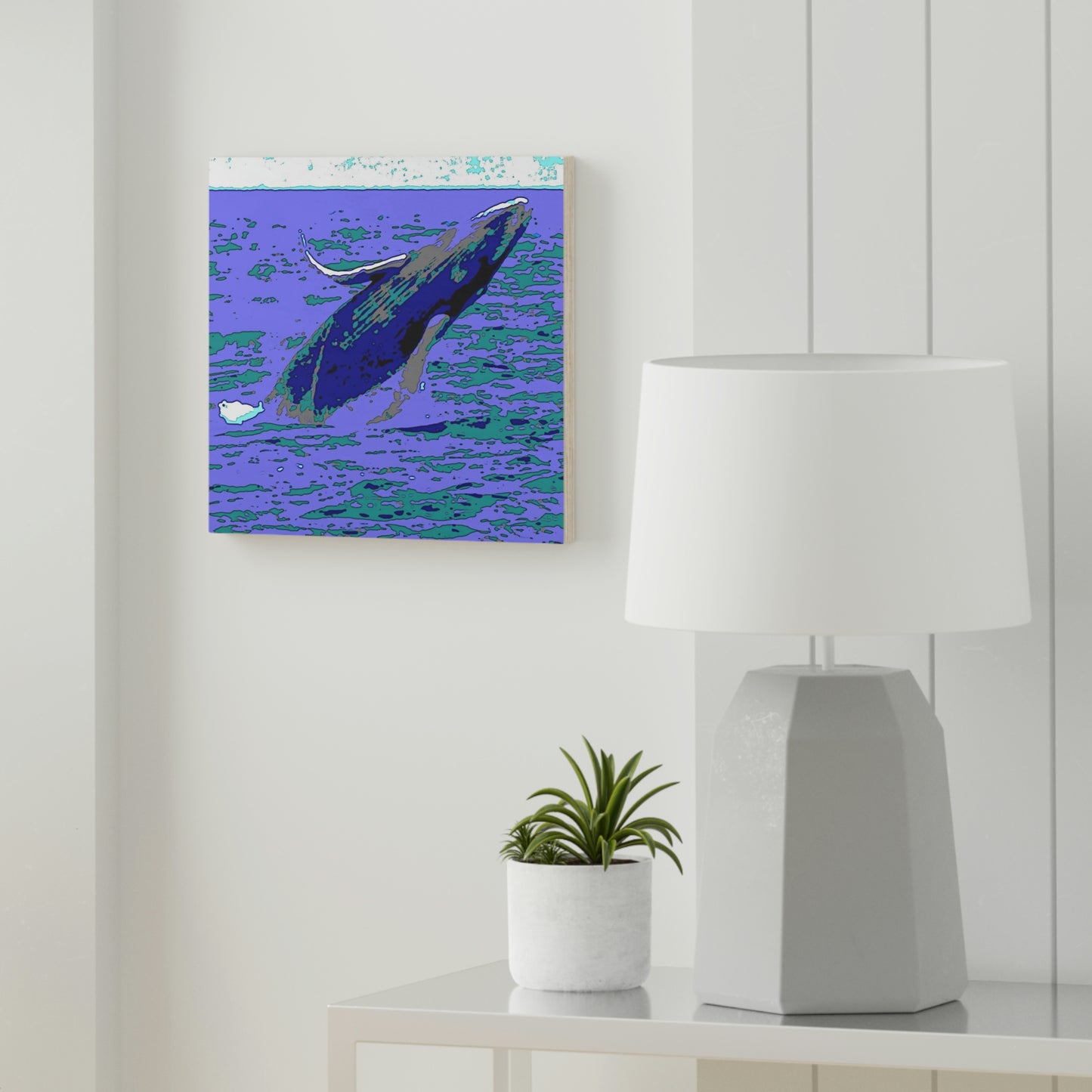 Wood Canvas ... Baby Humpback Breaching ... Maui, HI: April 2022 ... "Family Archives: KPH" ... Original Works ...