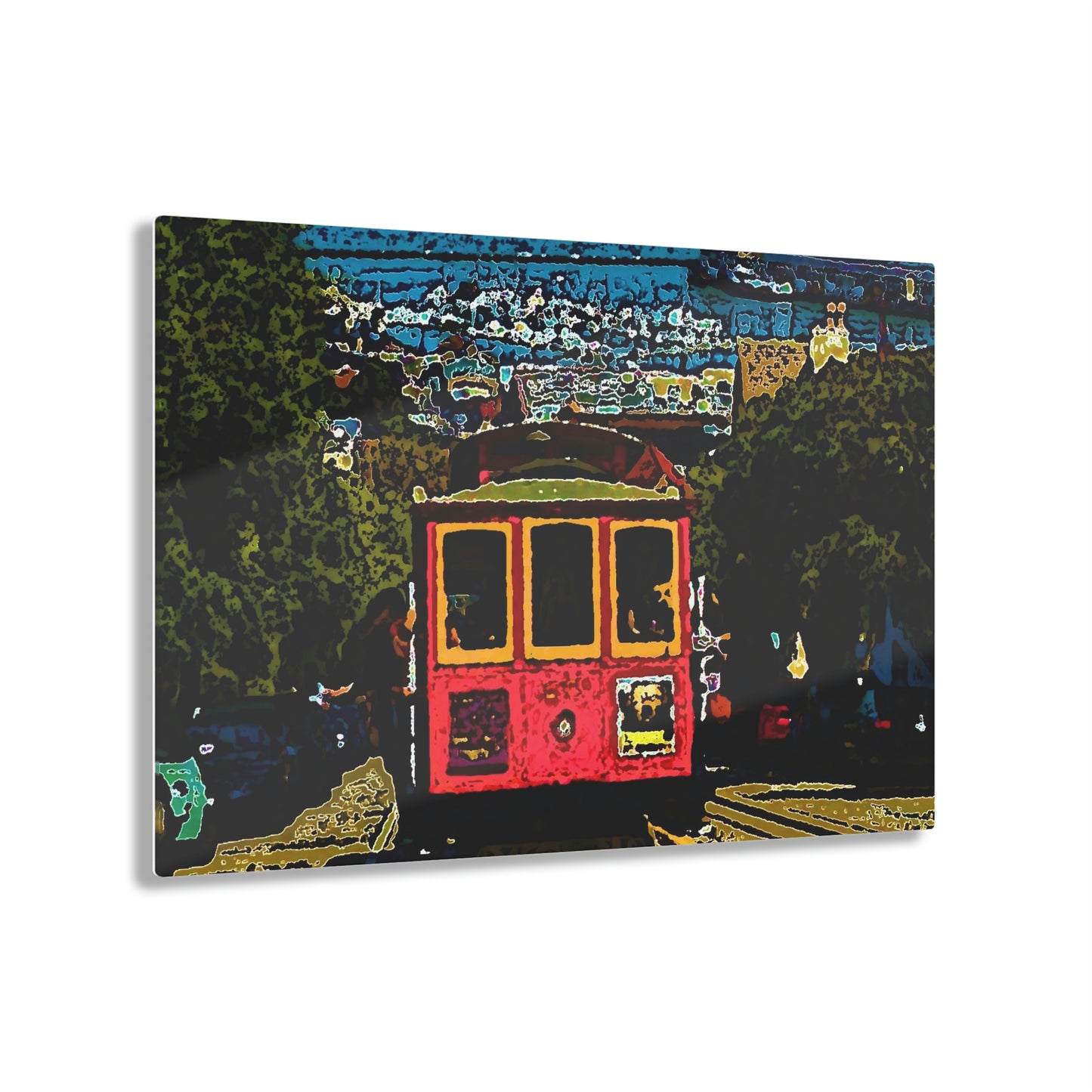 Acrylic Prints ... San Francisco ... 'A Rice-A-Roni-Treat' ... "A Cable Car Classic" ... Family Archives: 1973 ... Original Works ...