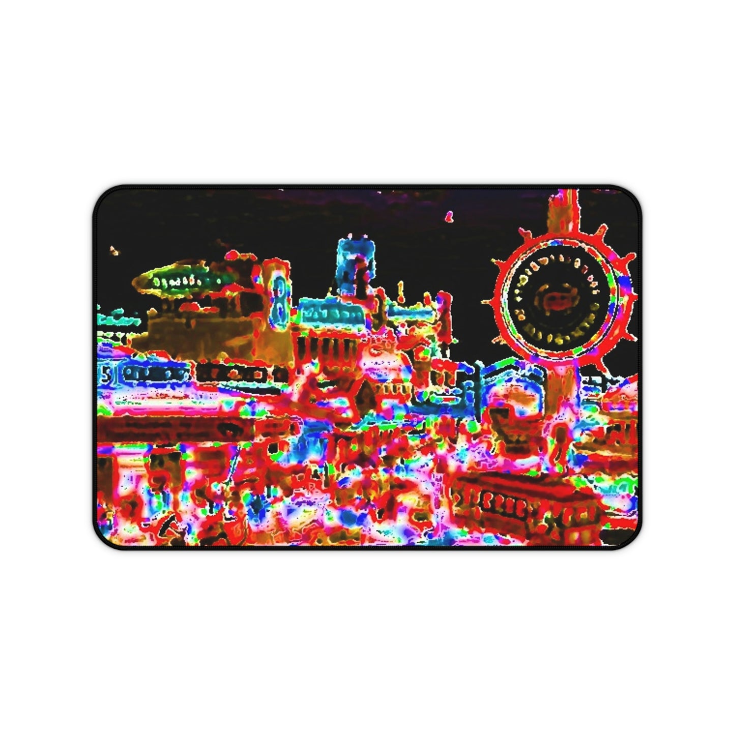 Desk Mat ... "No.9 Fishermen's Grotto - Fishermen's Wharf, SF, California" ... Family Archives: 1970's ... Original Works ...