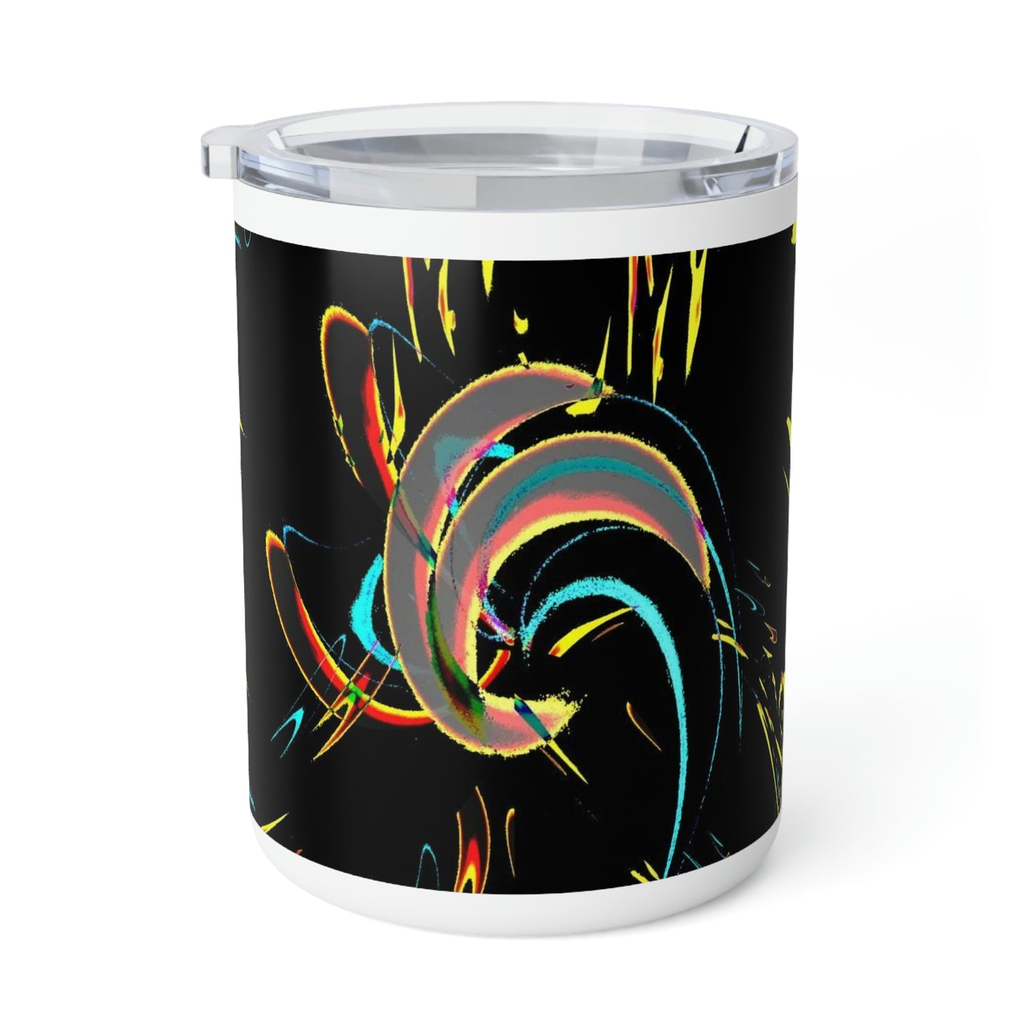 Insulated Coffee Mug, 10oz ... "Waning Moon" ... Central Idaho ... October 2022 ... Rendering Time: 22 Hours ... Original Works ...