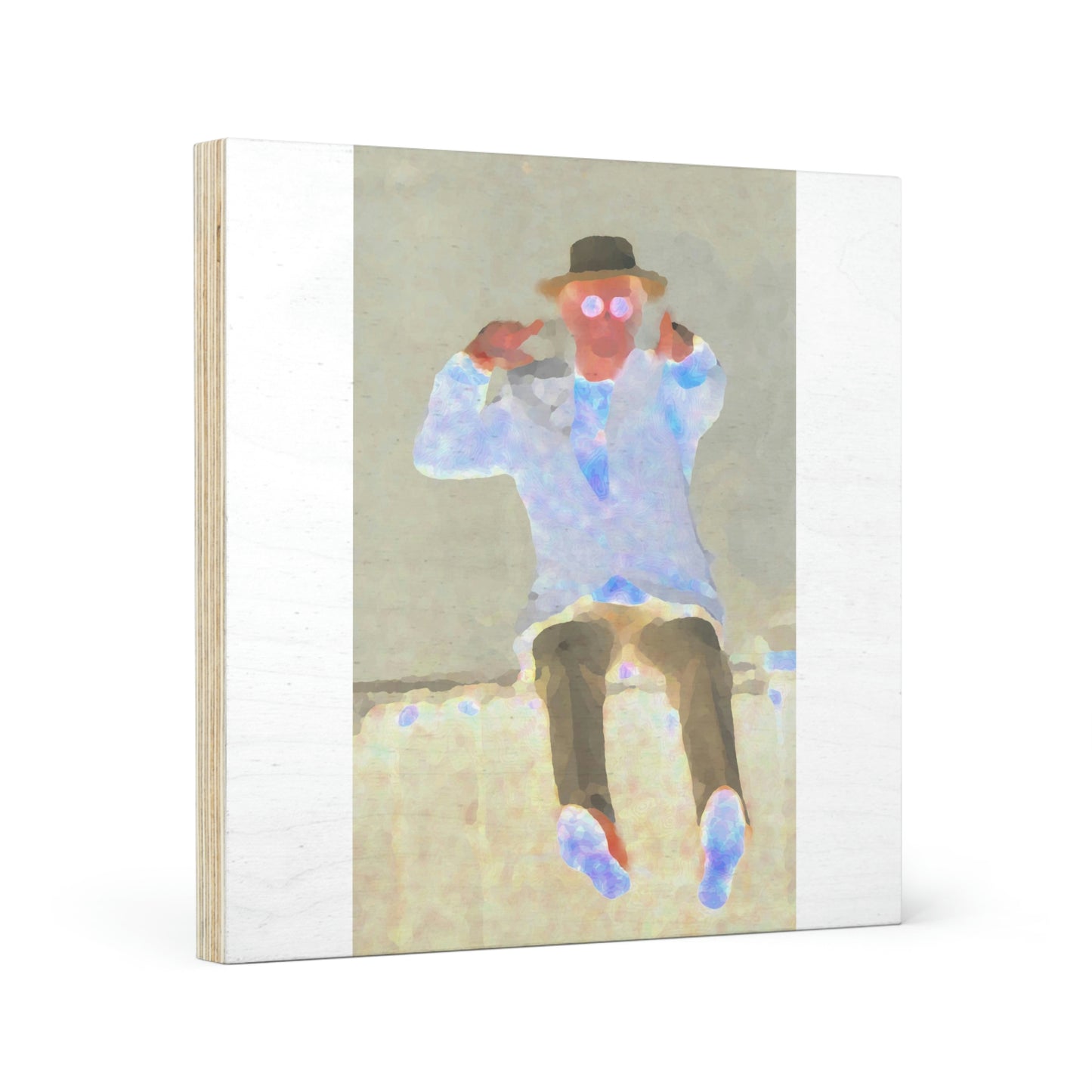 Wood Canvas ... "Here's To You Friends & Associates" ... Geting-Er-Done ... Idaho / Washington Border (Lewiston, ID - Clarkston, WA) ... Original Works: Rendering Time: 8 Hours ...