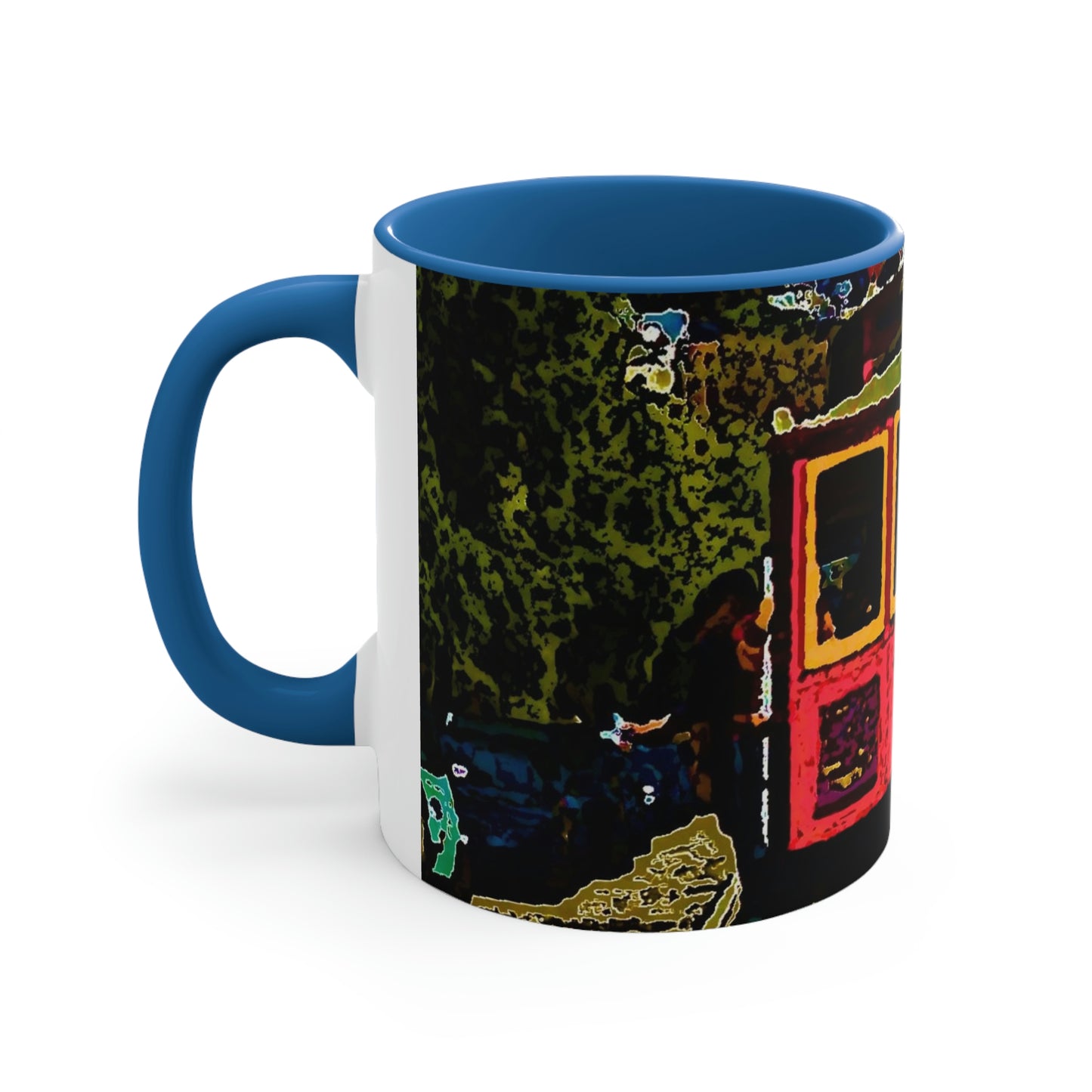 Accent Coffee Mug, 11oz ... San Francisco ... 'A Rice-A-Roni-A-San Francisco Treat' ... "A Cable Car Classic" ... Family Archives: 1973 ... Original Works ...